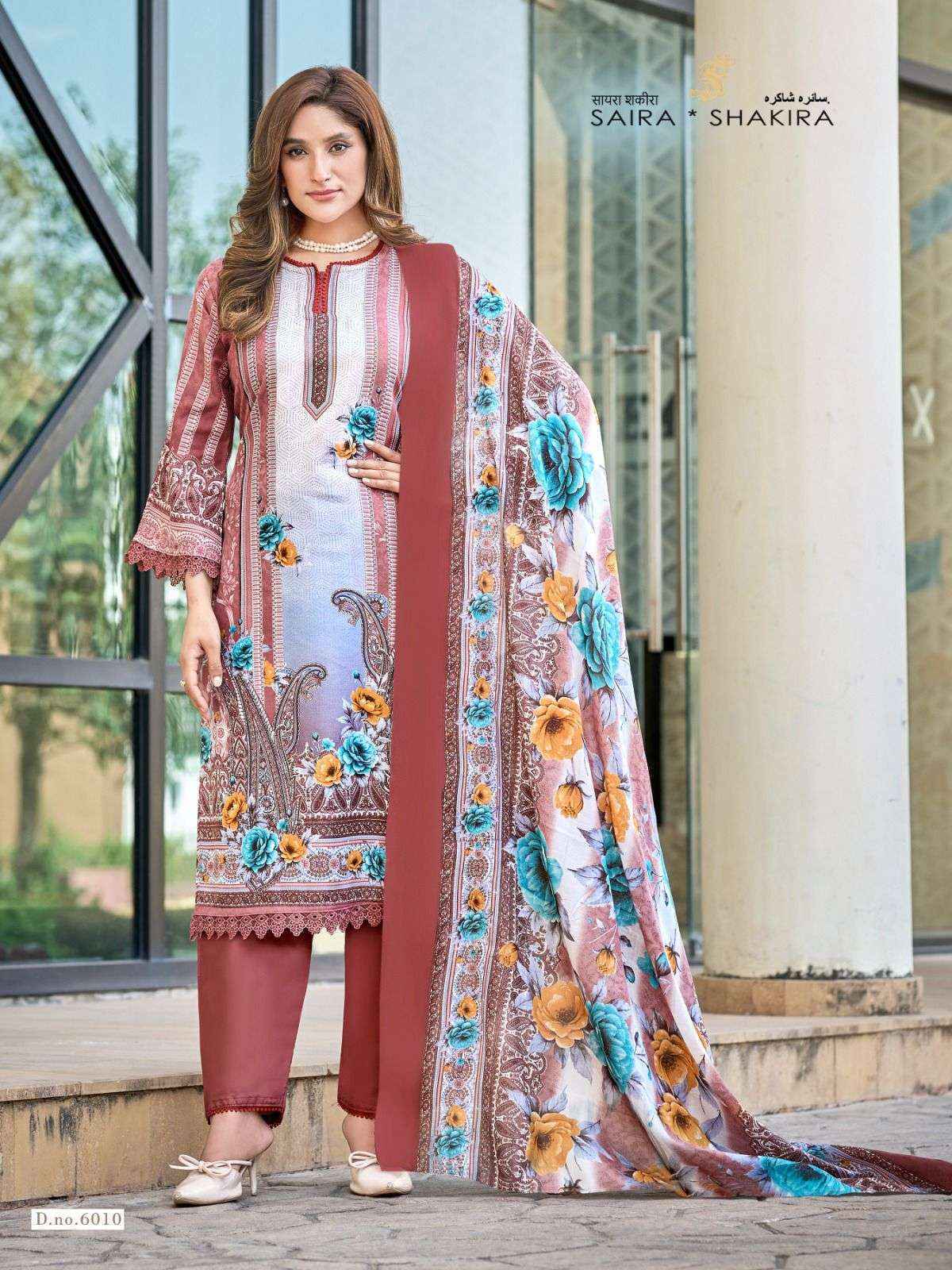 Ganesha Saira Shakira Vol-6 Cotton Dress Material (8 pcs Catalogue)