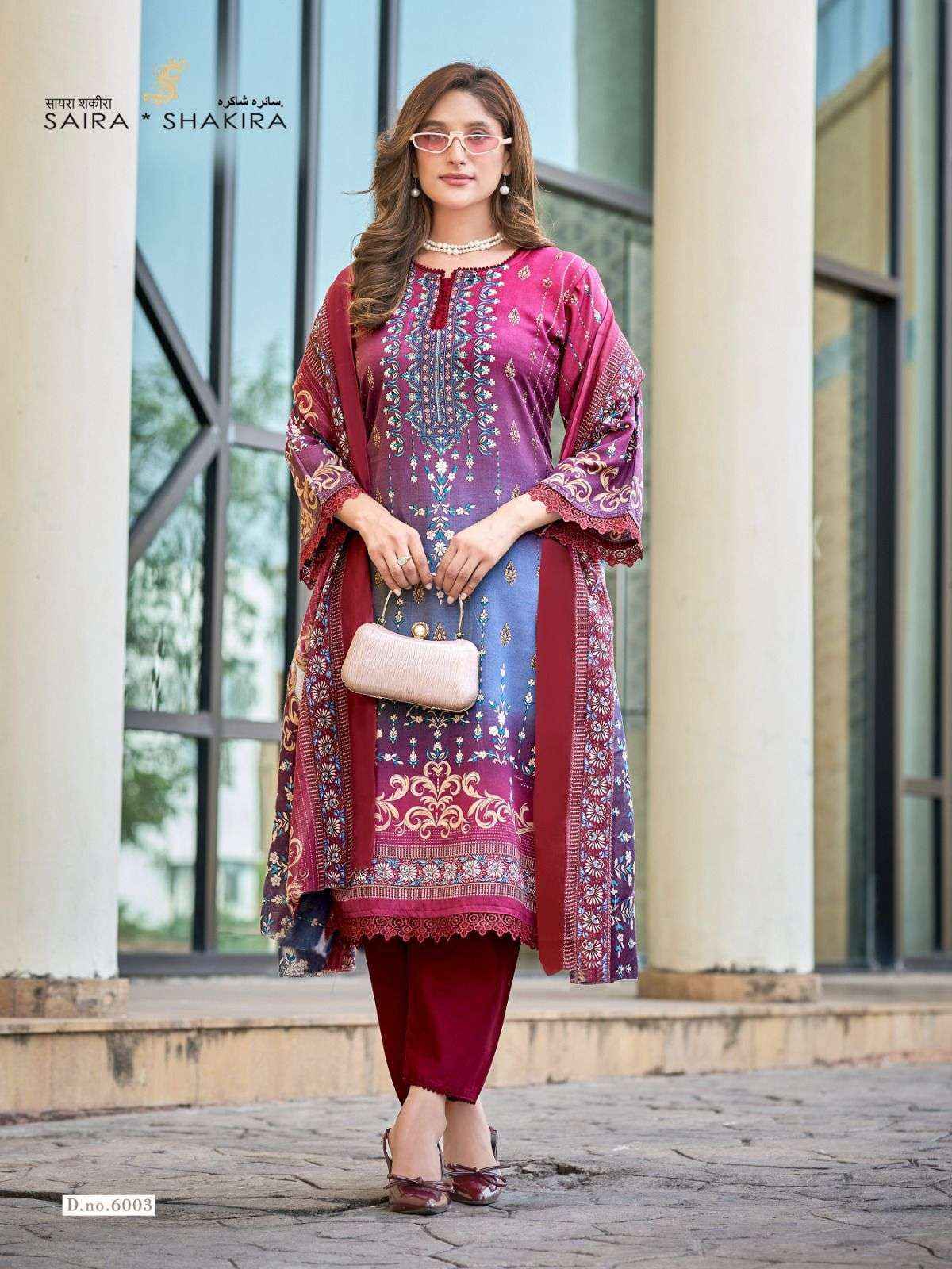 Ganesha Saira Shakira Vol-6 Cotton Dress Material (8 pcs Catalogue)