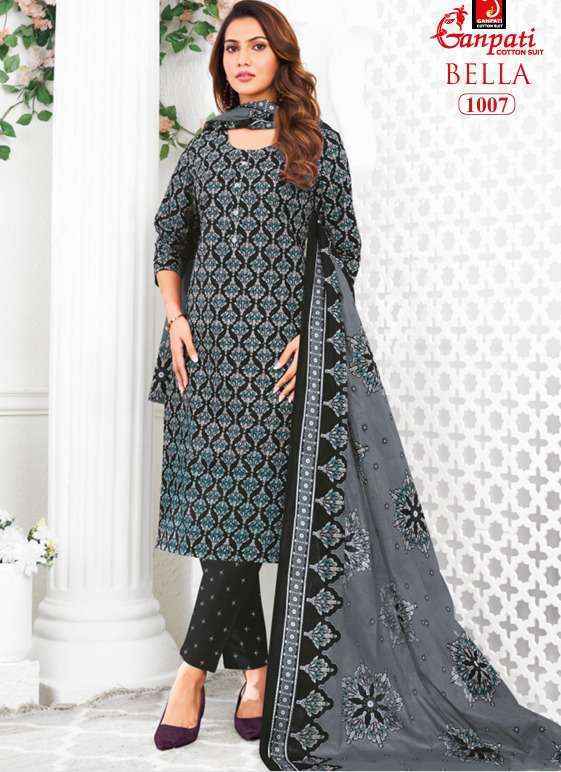 Ganpati Bella Patiyala Vol-10 Readymade Cotton Dress (15 pcs Catalogue)