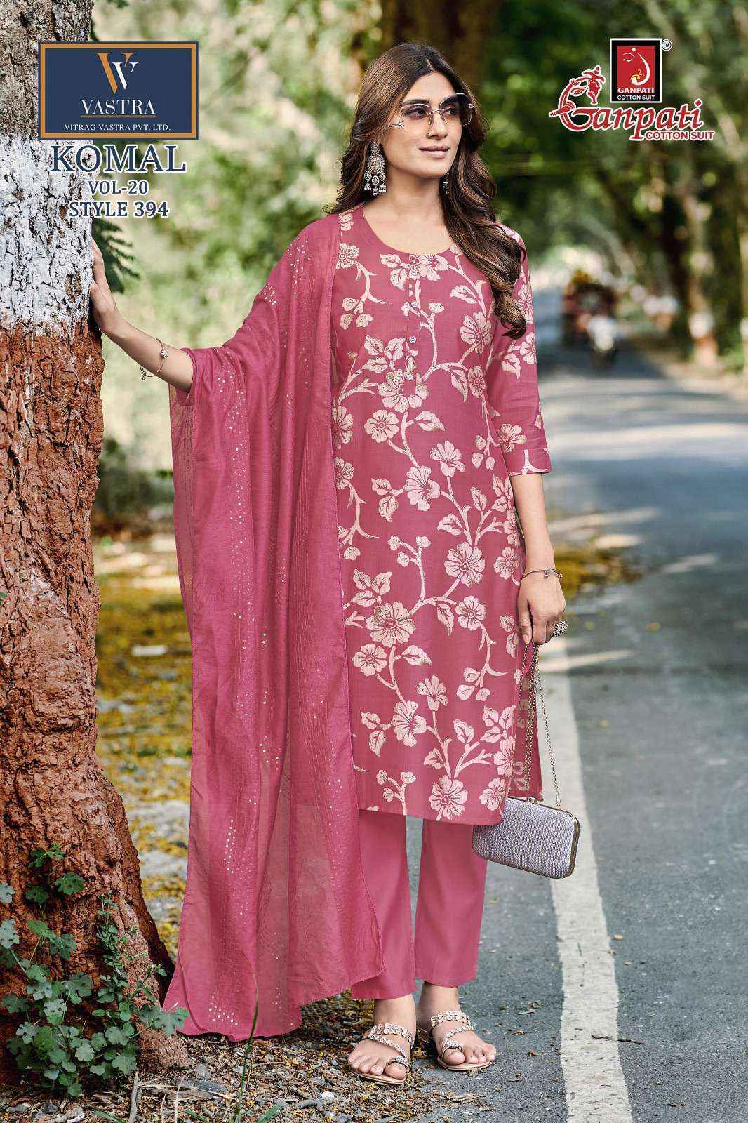 Ganpati Komal Vol-20 Readymade Cotton Dress (12 pcs Catalogue)