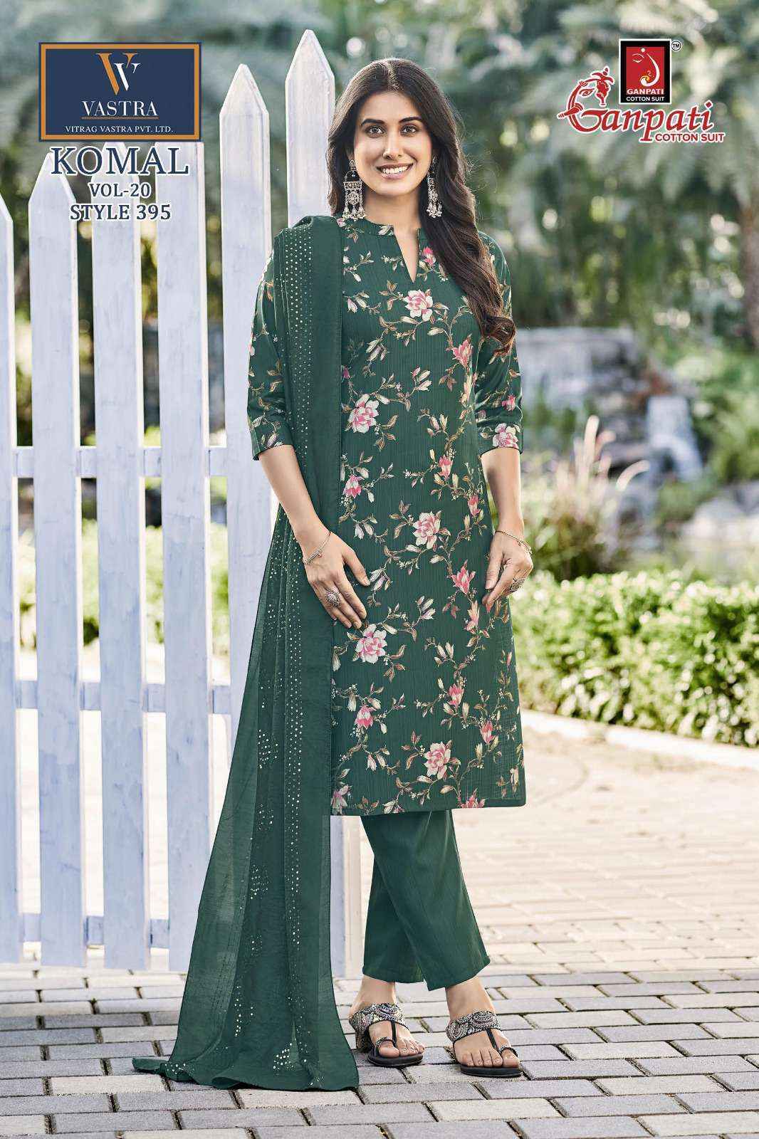 Ganpati Komal Vol-20 Readymade Cotton Dress (12 pcs Catalogue)