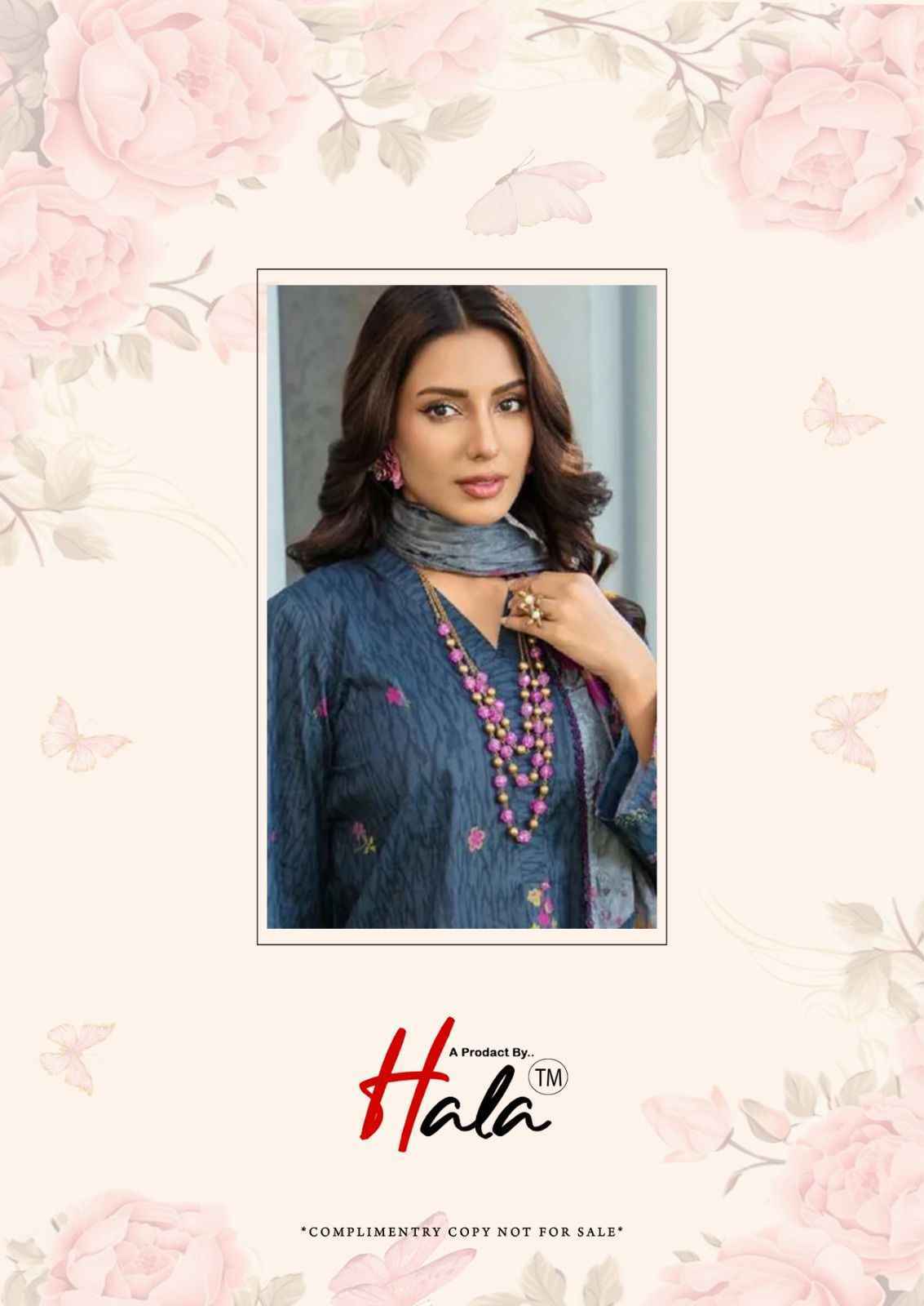 Hala Ramsha Vol-8 Cotton Dress Material (6 pcs Catalogue)