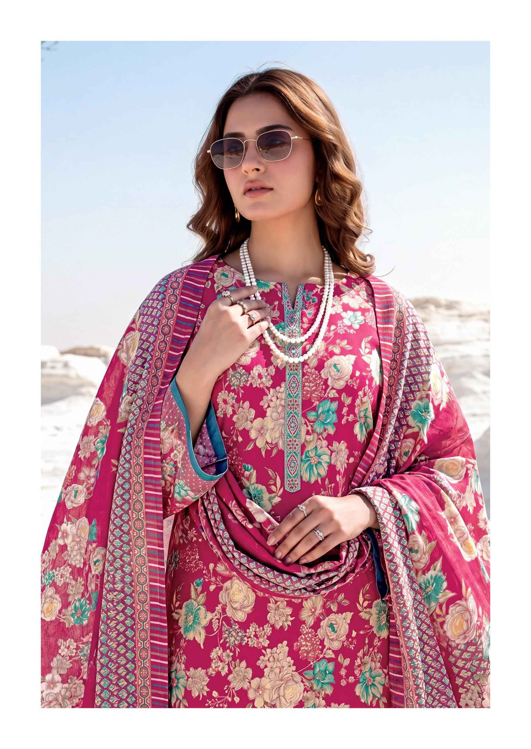 Harshit Fashion Lumina Zam Dress Material (6 pcs Catalogue)