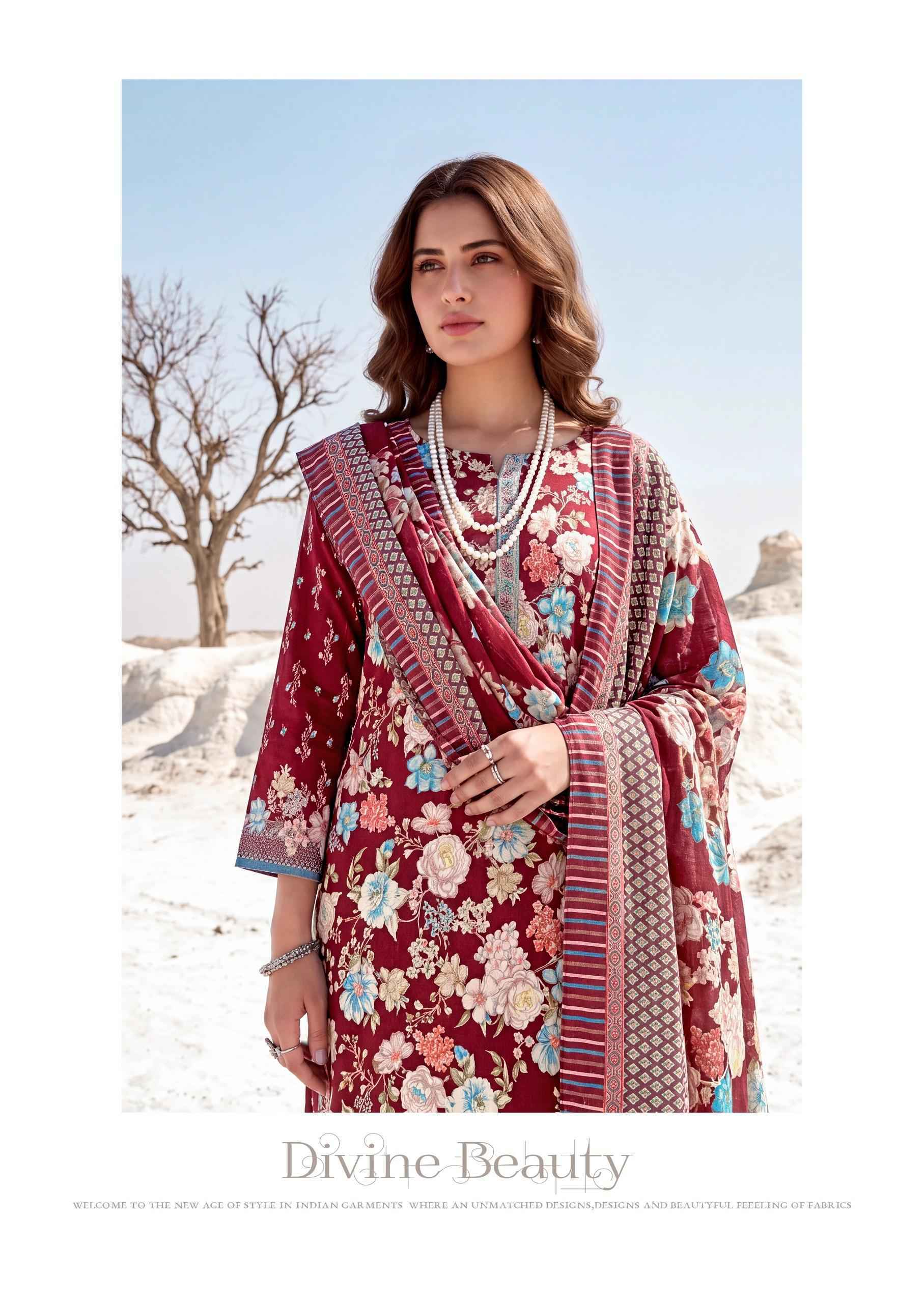 Harshit Fashion Lumina Zam Dress Material (6 pcs Catalogue)