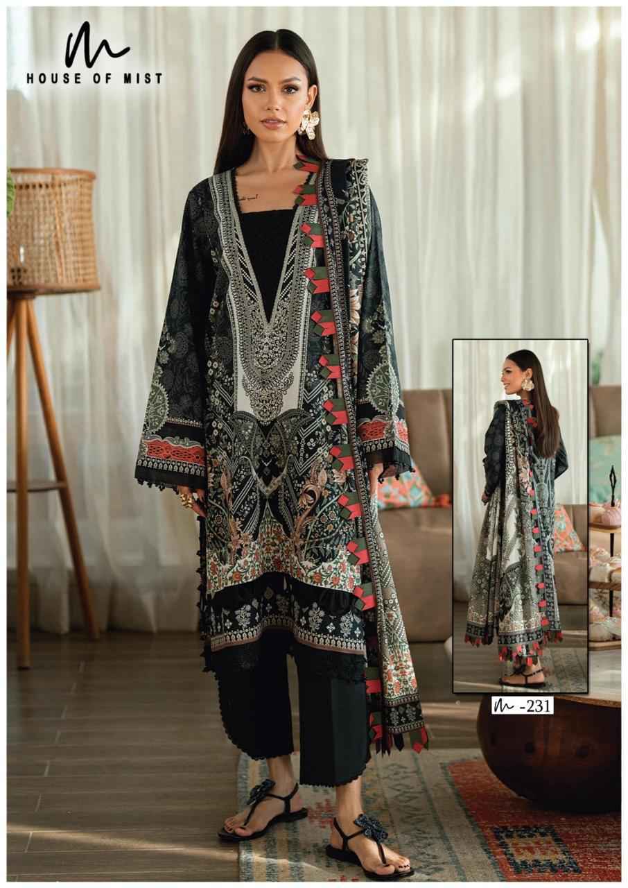 House Of Mist Ghazal Cotton Collection Vol-24 Cotton Dress Material (6 pcs Catalogue)