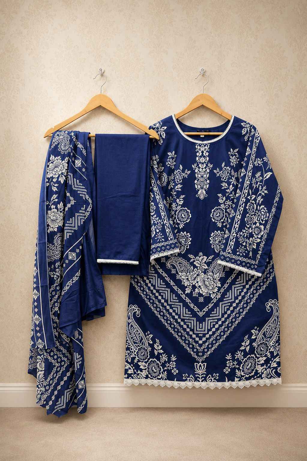 Jade Bin Saeed Heavy Luxury Vol-19 Readymade Cotton Dress (6 pcs Catalogue)