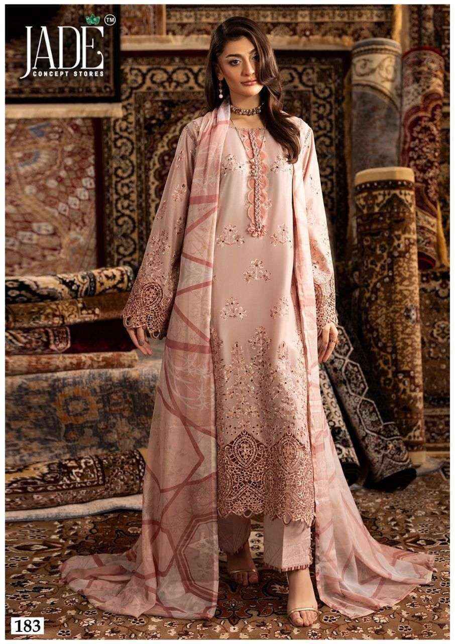 Jade Chevron Vol-19 Cotton Dress Material (6 Pc Catalog)