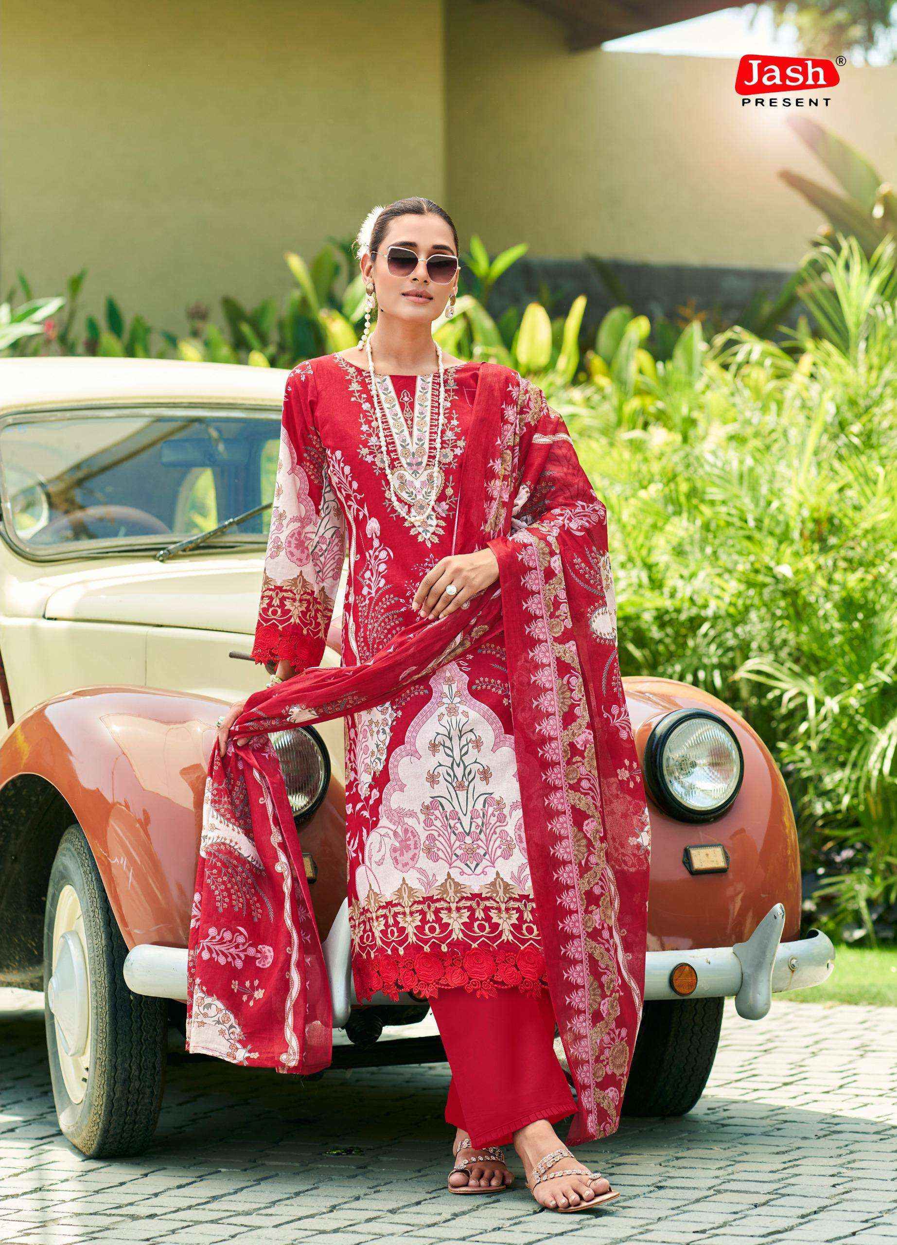 Jash Bellisha Vol-14 Cotton Dress Material (10 pcs Catalogue)