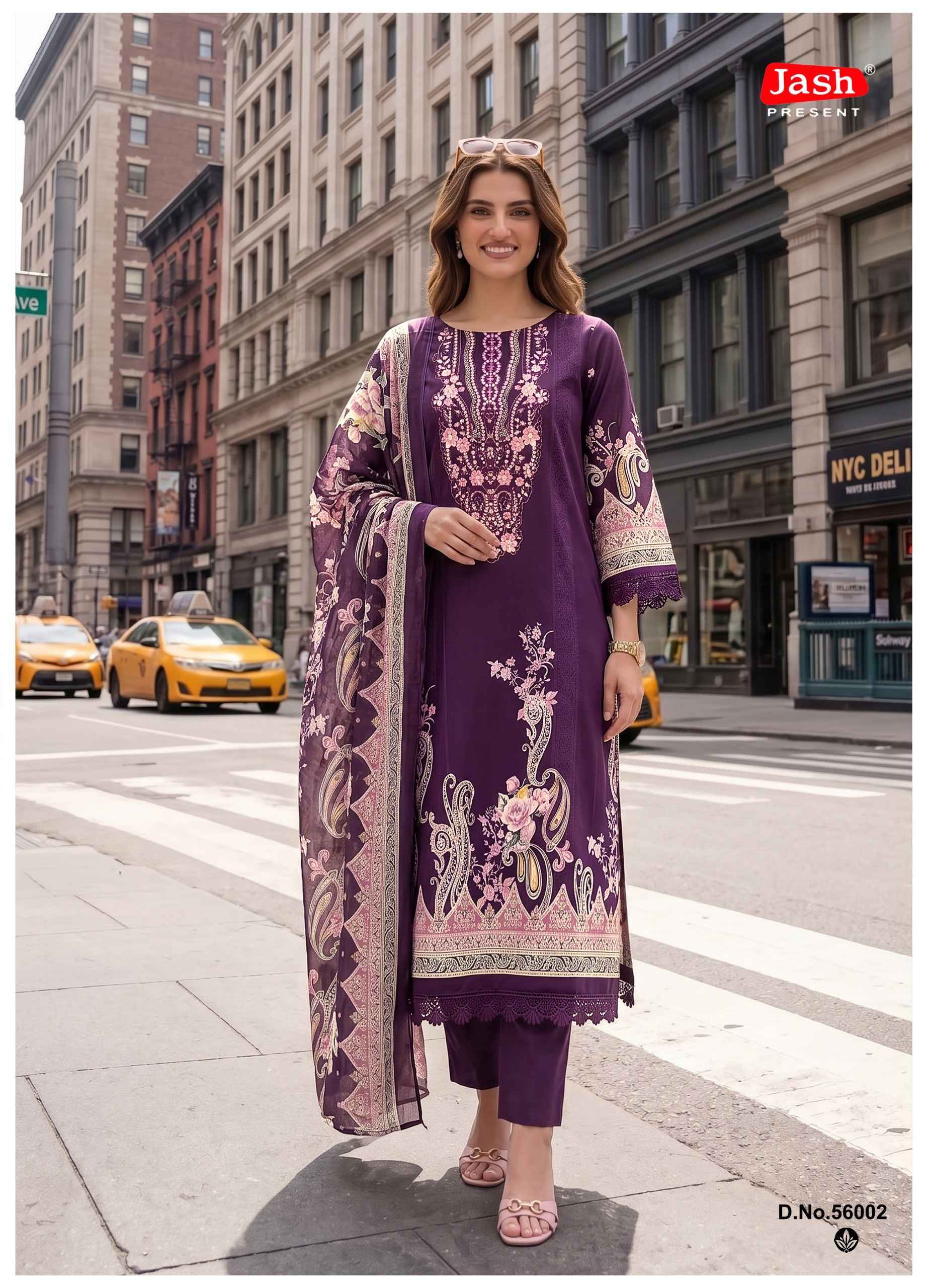 Jash Elliza Vol-56 Cotton Dress Material (10 pcs Catalogue)