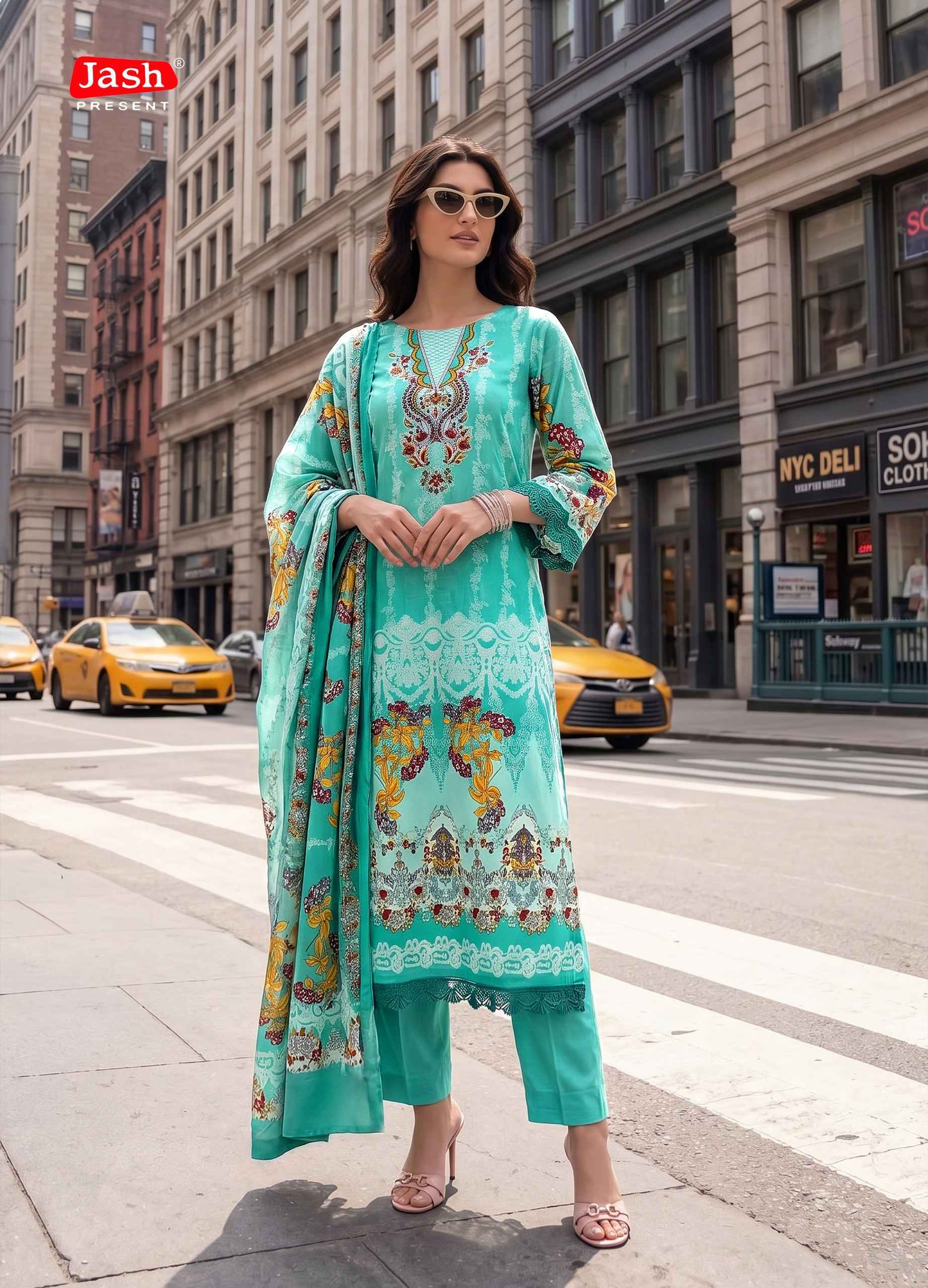 Jash Elliza Vol-56 Cotton Dress Material (10 pcs Catalogue)