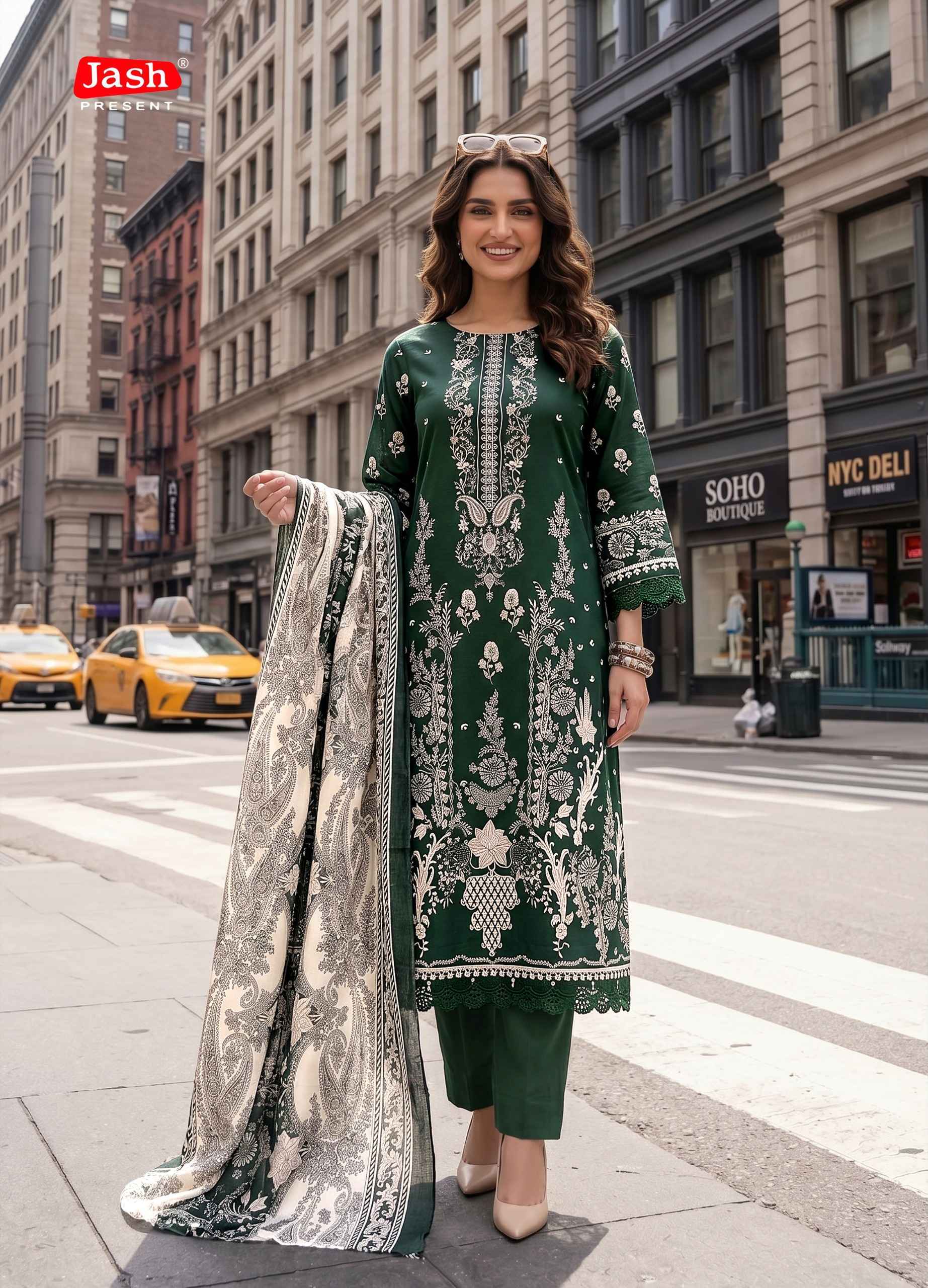 Jash Elliza Vol-56 Cotton Dress Material (10 pcs Catalogue)
