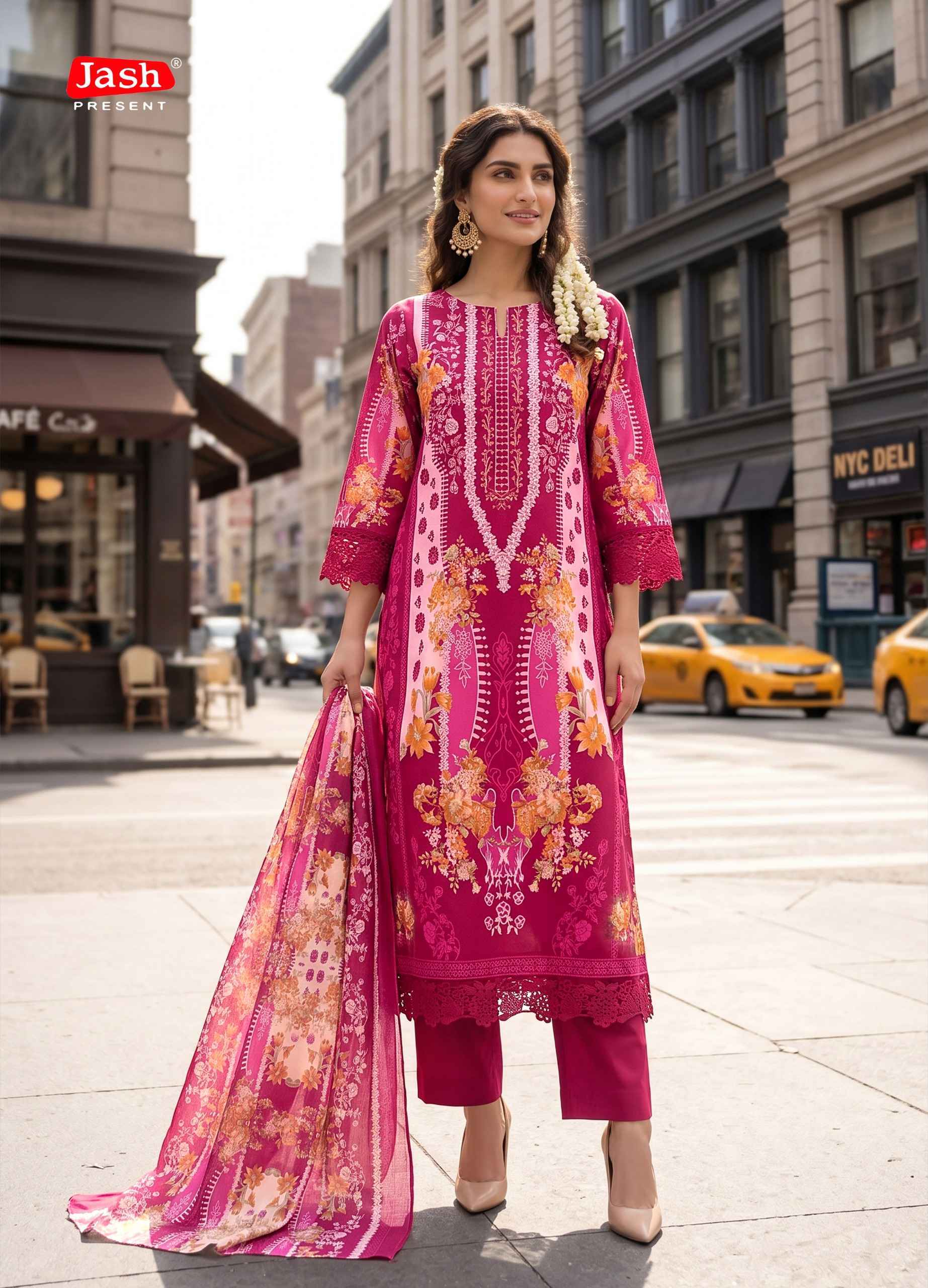 Jash Elliza Vol-56 Cotton Dress Material (10 pcs Catalogue)