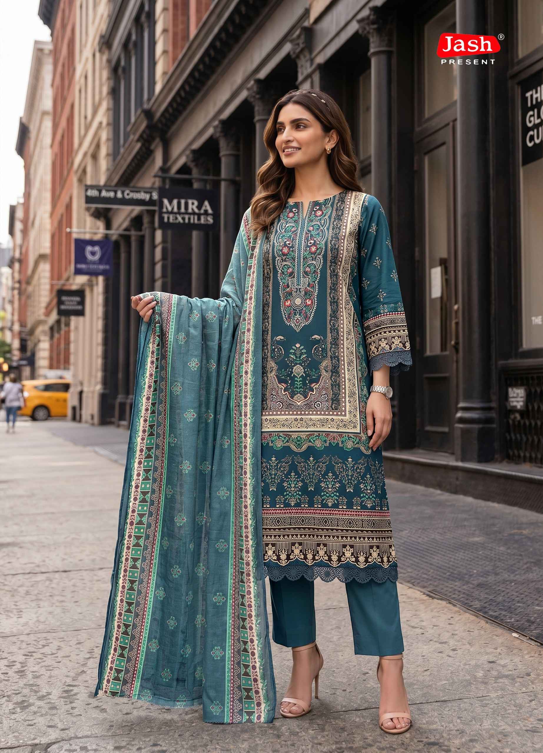 Jash Elliza Vol-56 Cotton Dress Material (10 pcs Catalogue)