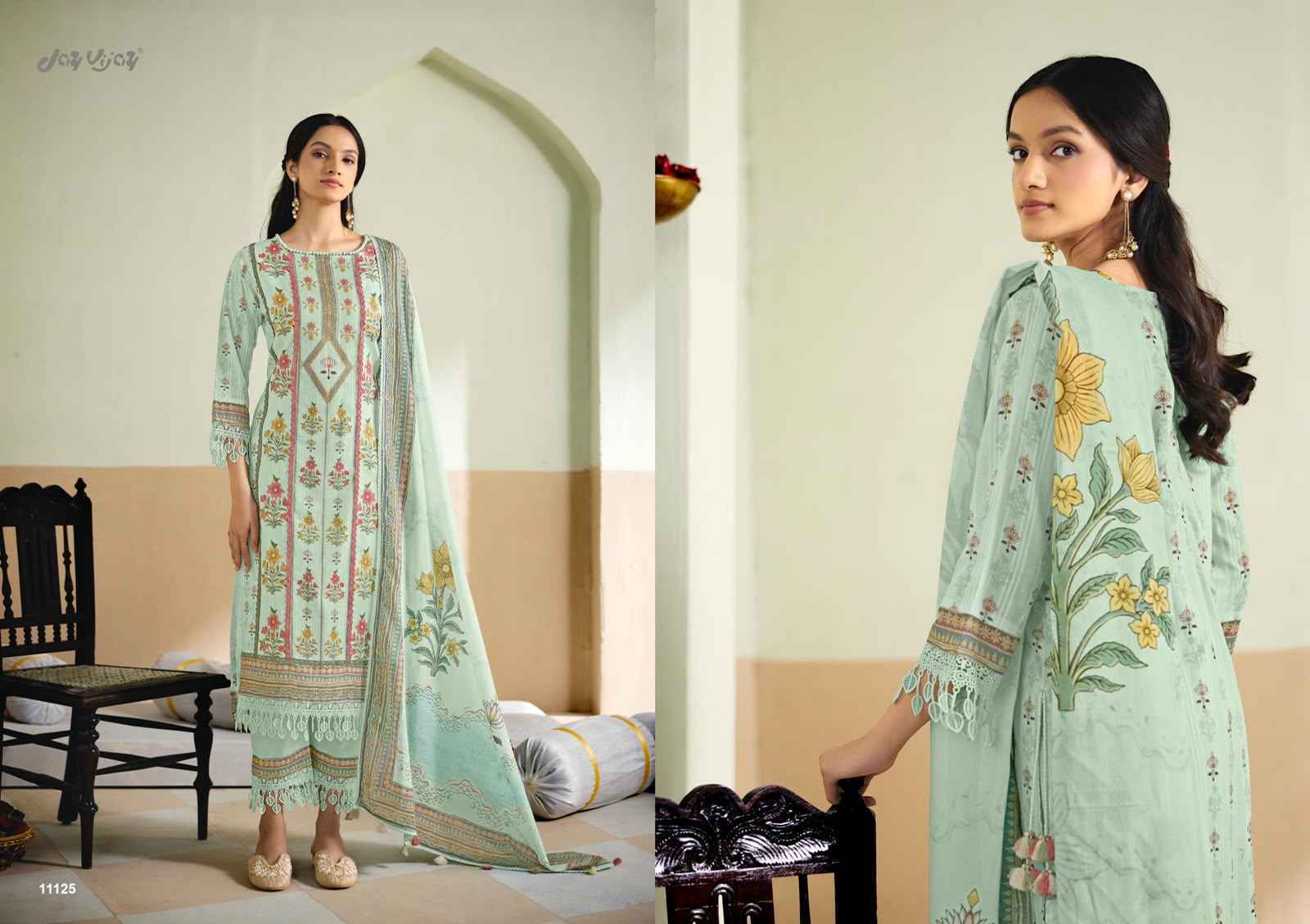 Jay Vijay Pranaya Cotton Dress Material (6 pcs Catalogue)