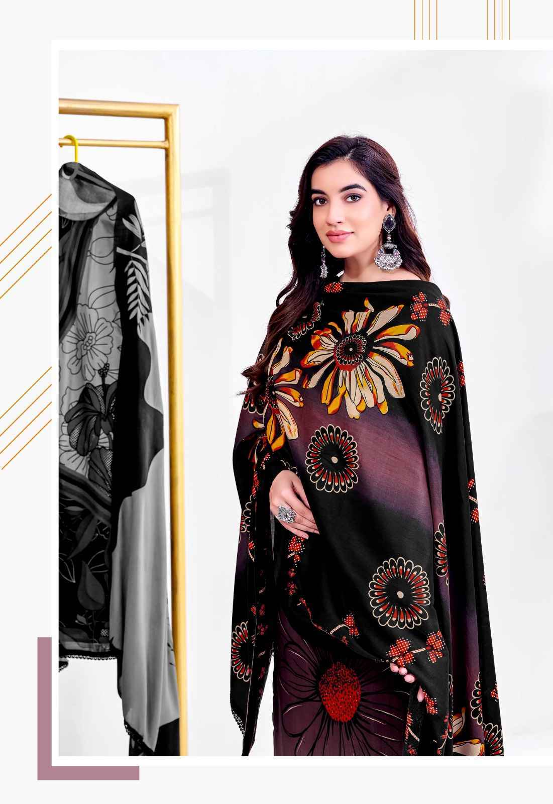 Jt Falguni Rayon Dress Material (5 pcs Catalogue)