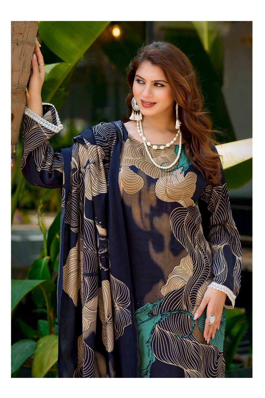Jt Simran Rayon Dress Material (5 pcs Catalogue)