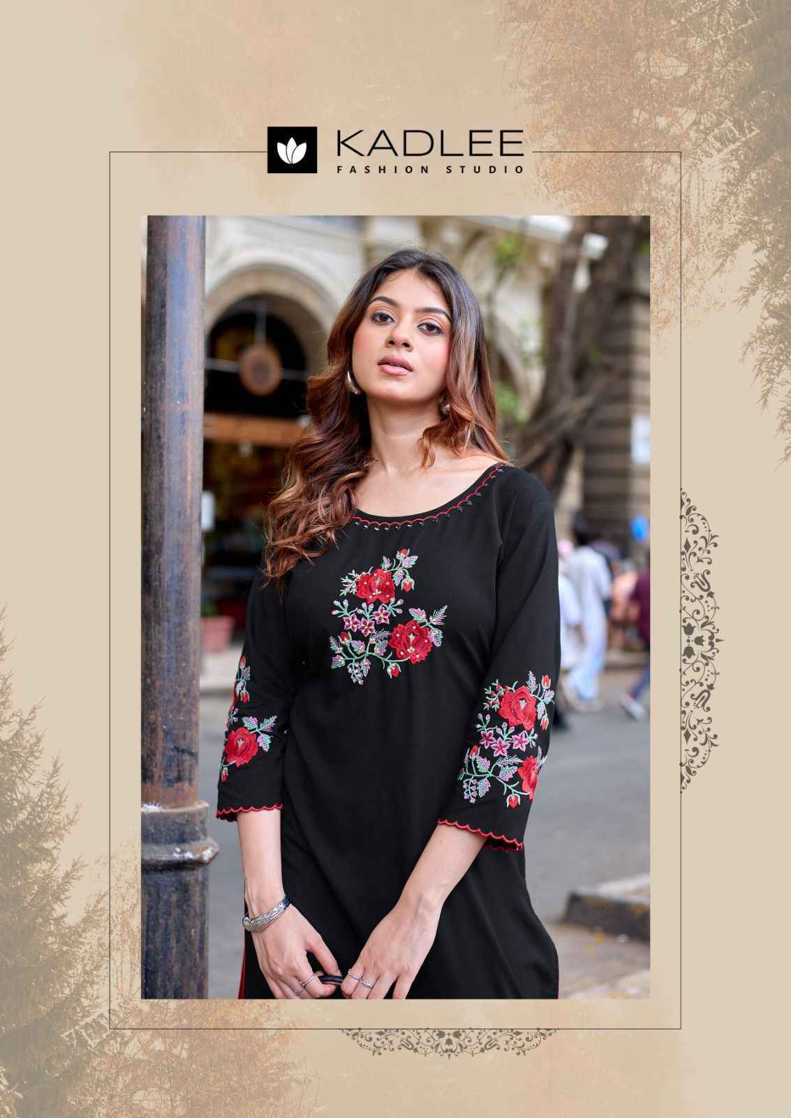 Kadlee Ladlee Vol-3 Rayon Kurti (6 pcs Catalogue)
