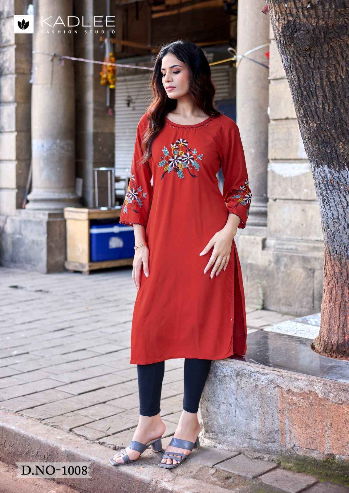Kadlee Ladlee Vol-3 Rayon Kurti (6 pcs Catalogue)