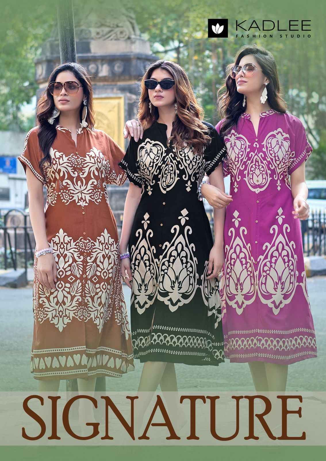 Kadlee Signeture Rayon Kurti (5 pcs Catalogue)