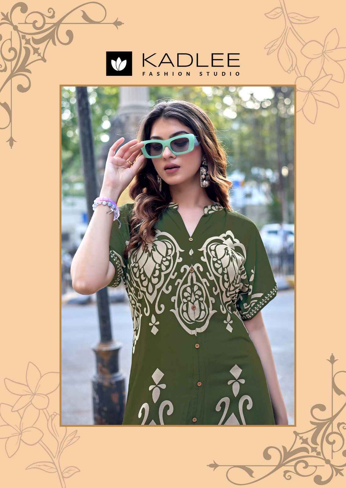 Kadlee Signeture Rayon Kurti (5 pcs Catalogue)