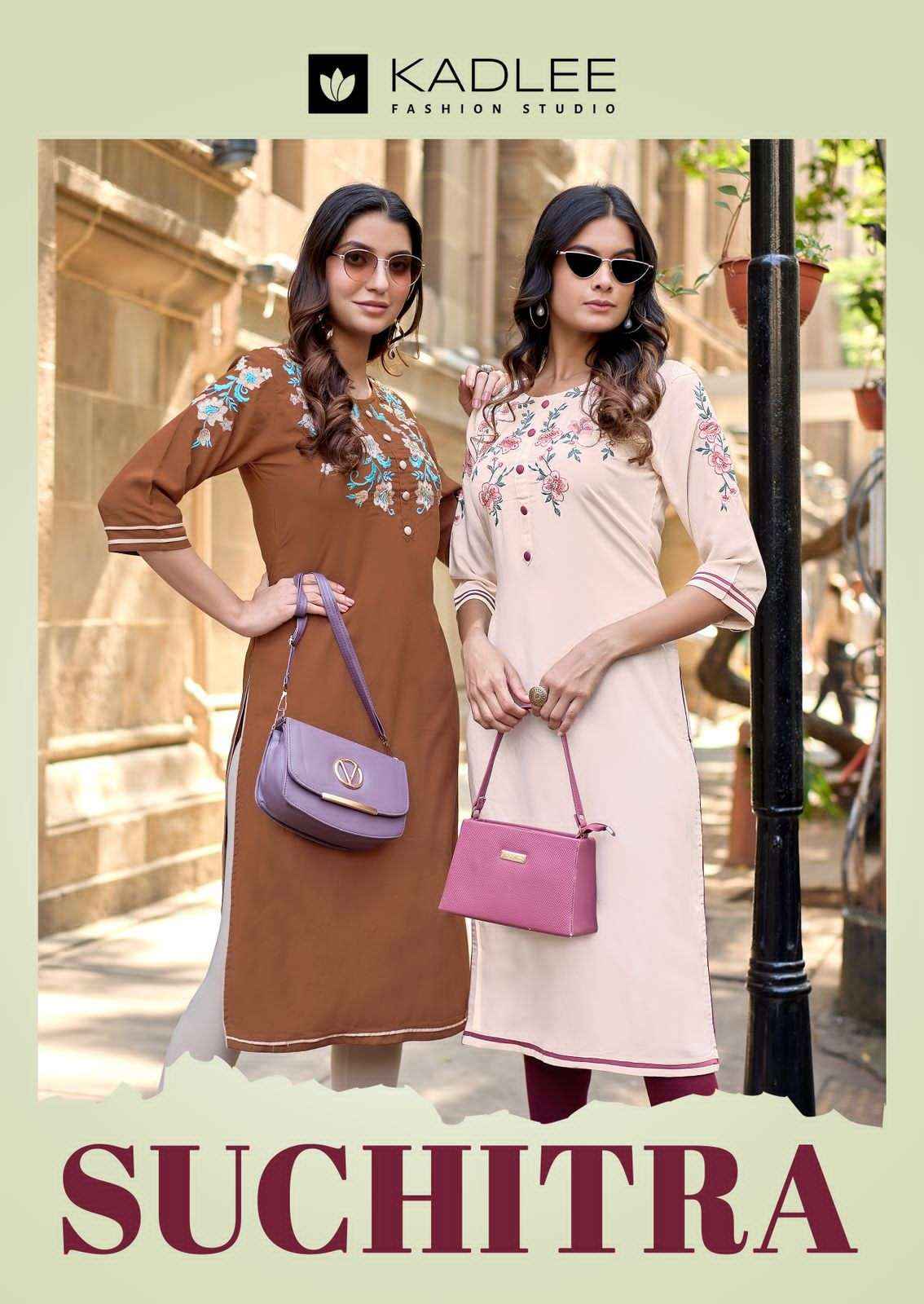 Kadlee Suchitra Rayon Kurti (6 pcs Catalogue)