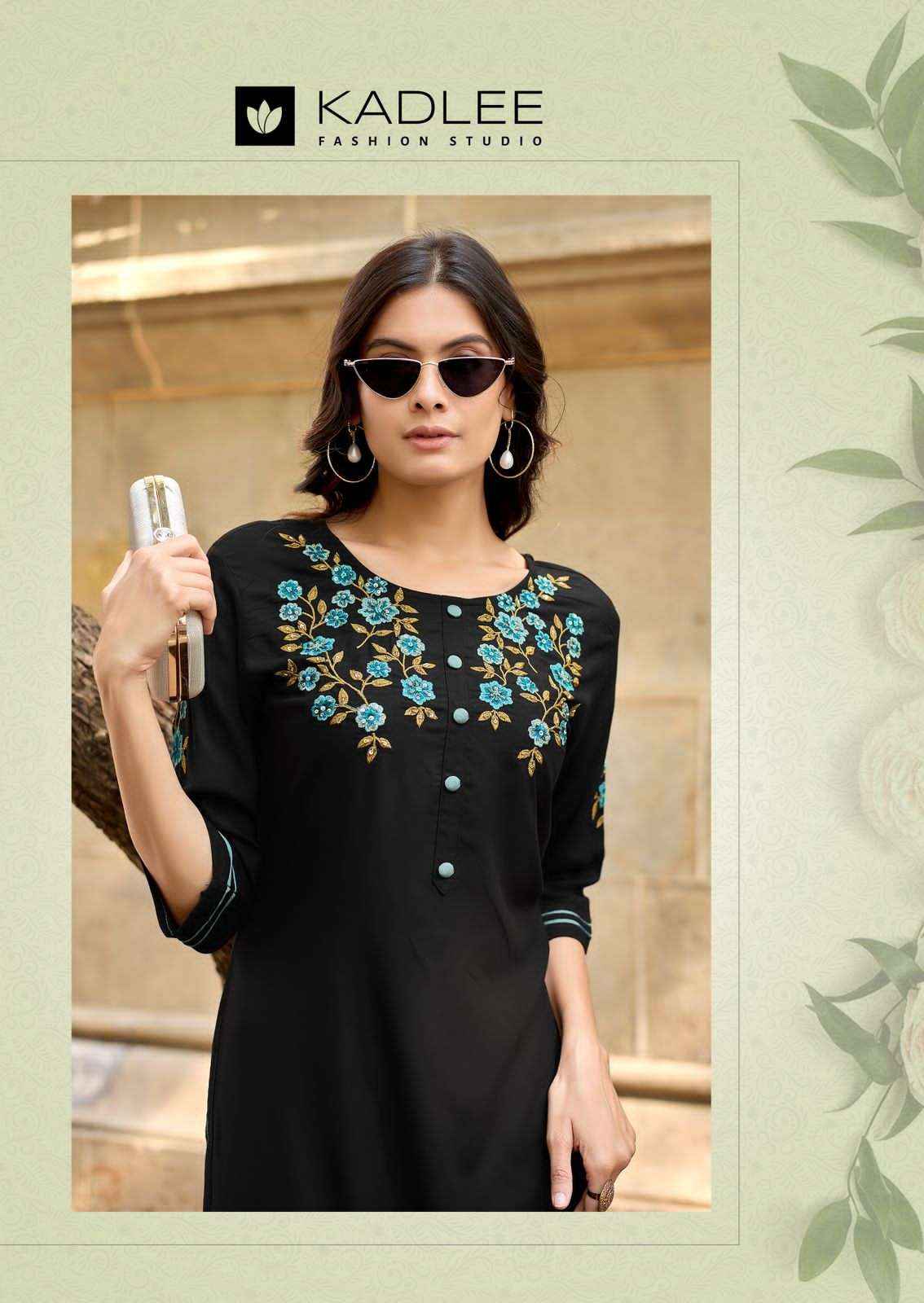 Kadlee Suchitra Rayon Kurti (6 pcs Catalogue)