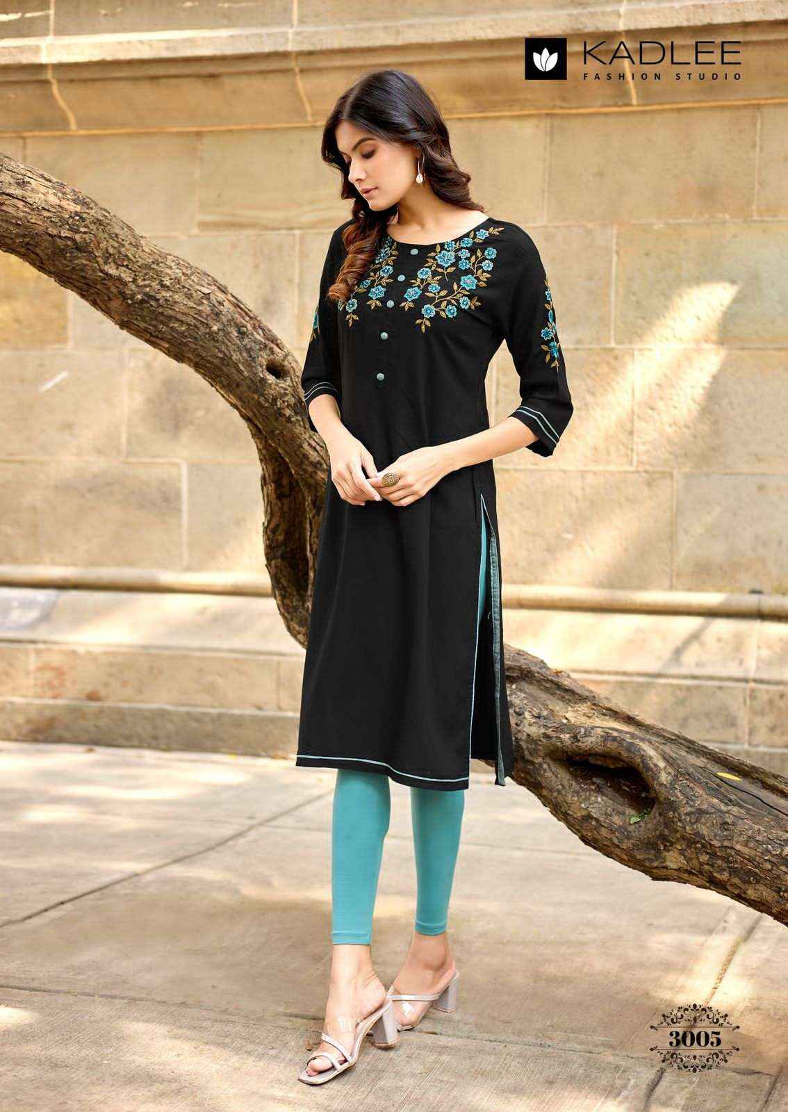 Kadlee Suchitra Rayon Kurti (6 pcs Catalogue)