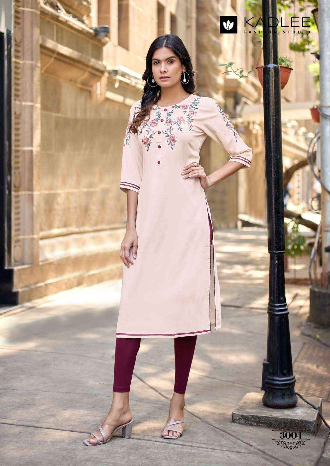 Kadlee Suchitra Rayon Kurti (6 pcs Catalogue)