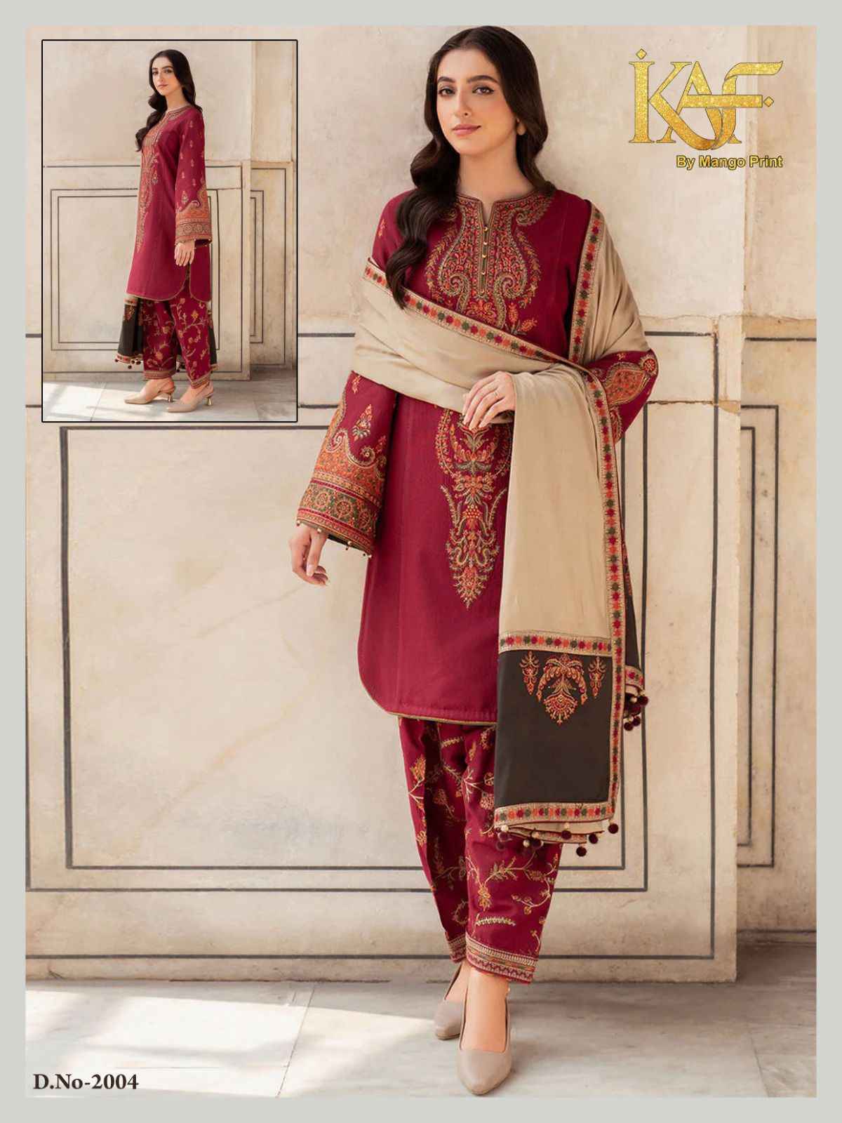 KAF Fabric Royal Rawa Vol-2 Cotton Dress Material (6 Pc Catalouge)