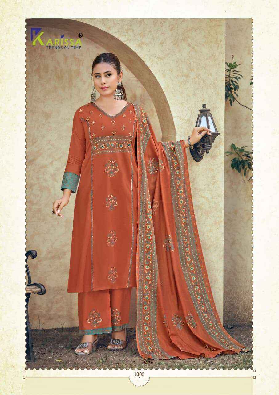 Karissa Kanika Cotton Readymade Suit (6 pcs Catalogue)