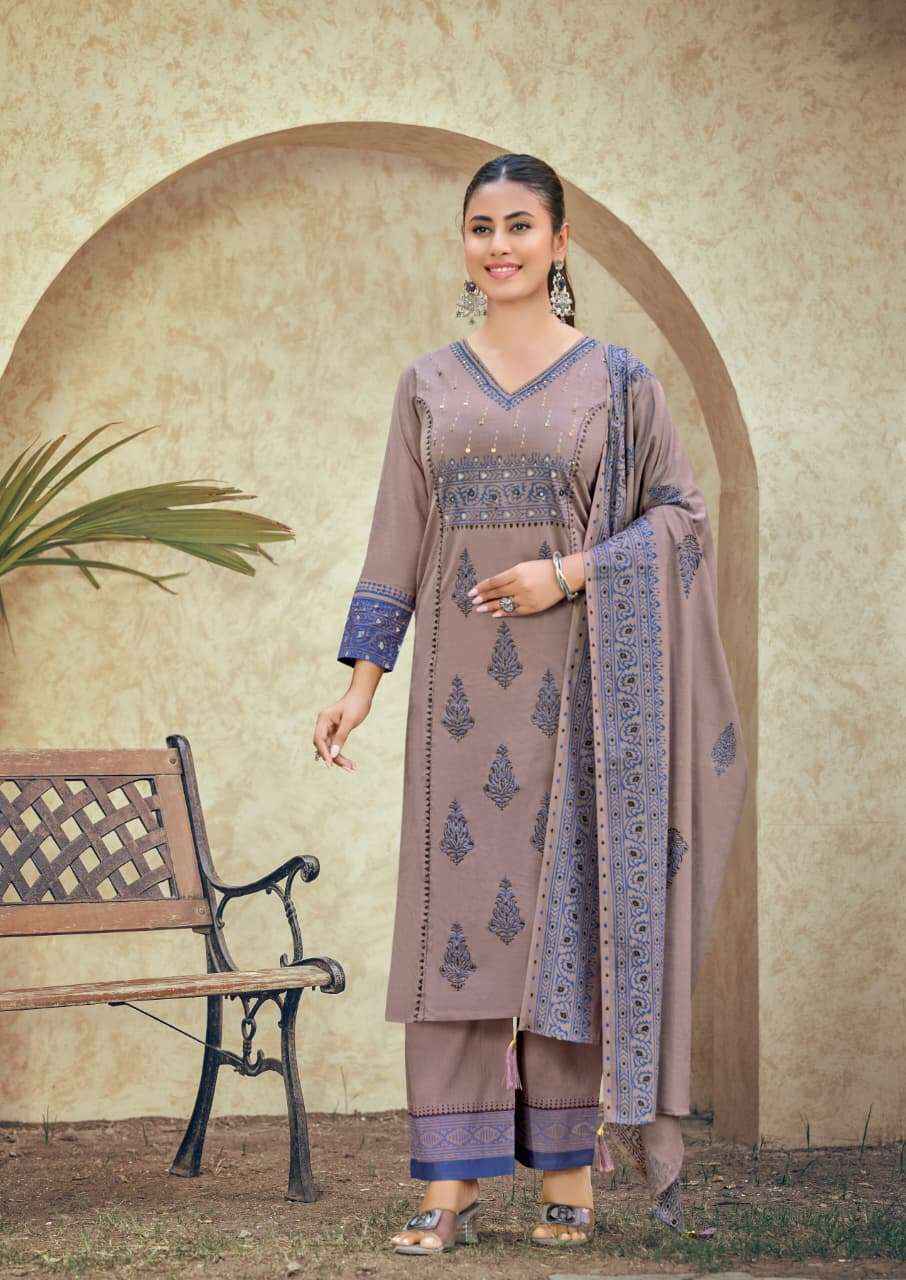 Karissa Kanika Cotton Readymade Suit (6 pcs Catalogue)