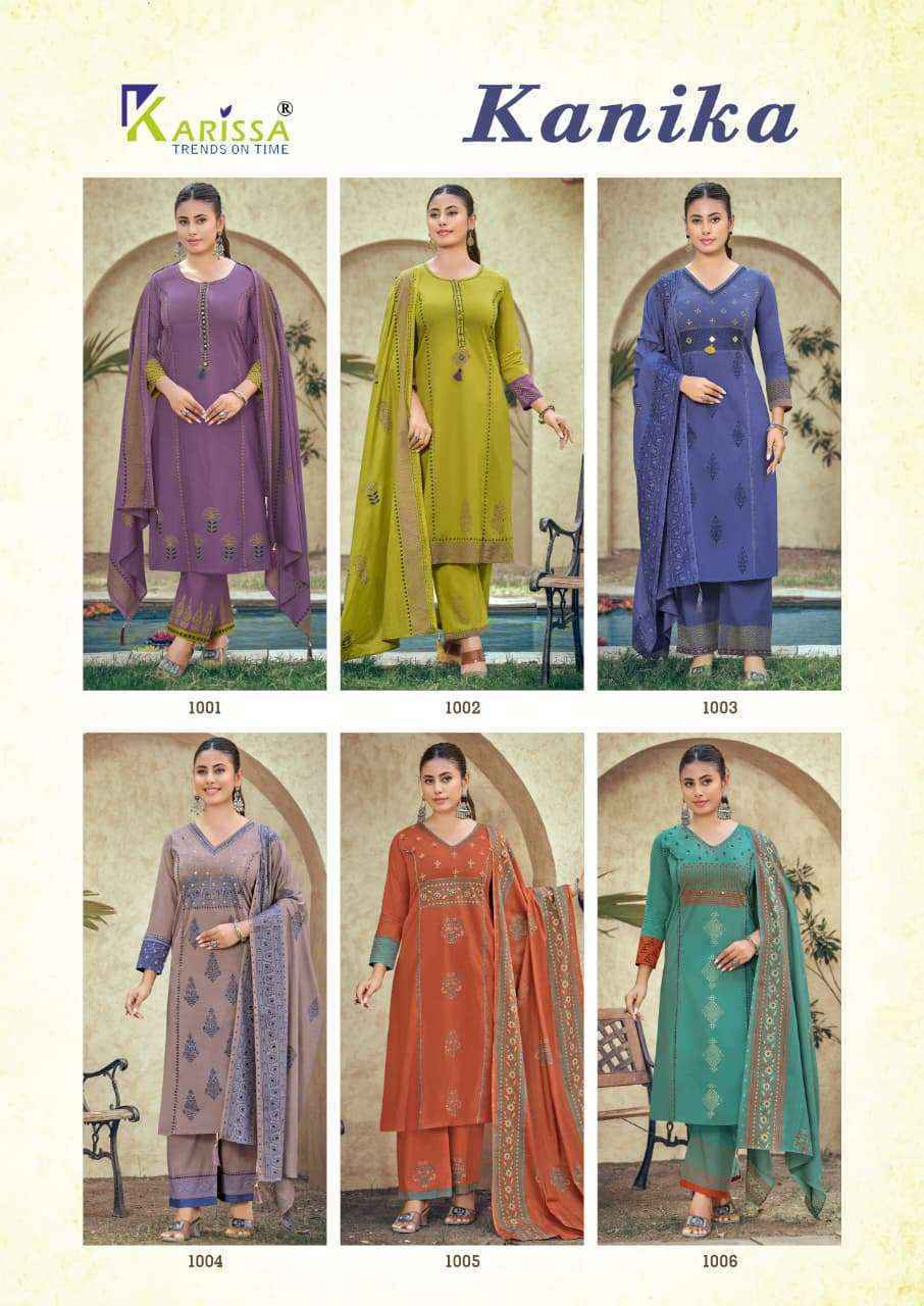 Karissa Kanika Cotton Readymade Suit (6 pcs Catalogue)