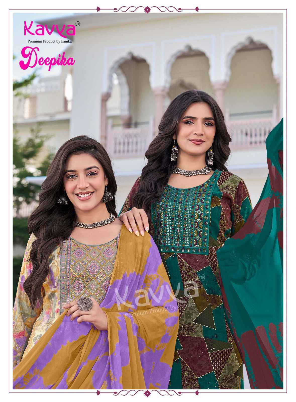 Kavya Deepika Vol-64 Capsule Readymade Suit (10 pcs Catalogue)