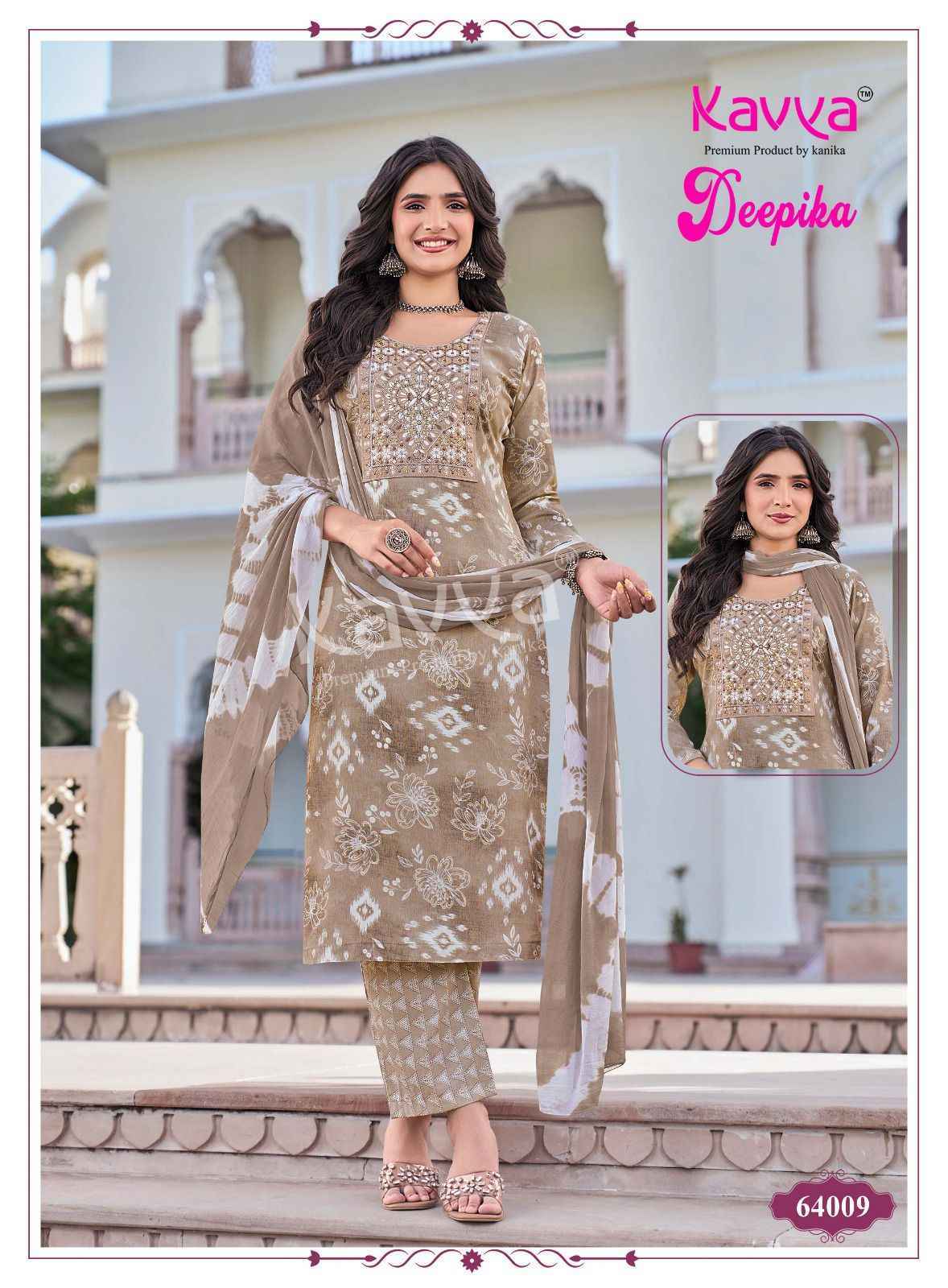 Kavya Deepika Vol-64 Capsule Readymade Suit (10 pcs Catalogue)