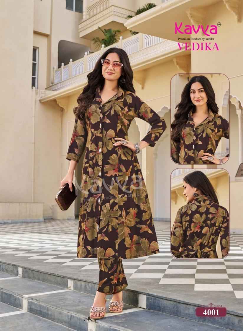 Kavya Vedika Vol-4 Capsule Co Ord Set (10 pcs Catalogue)
