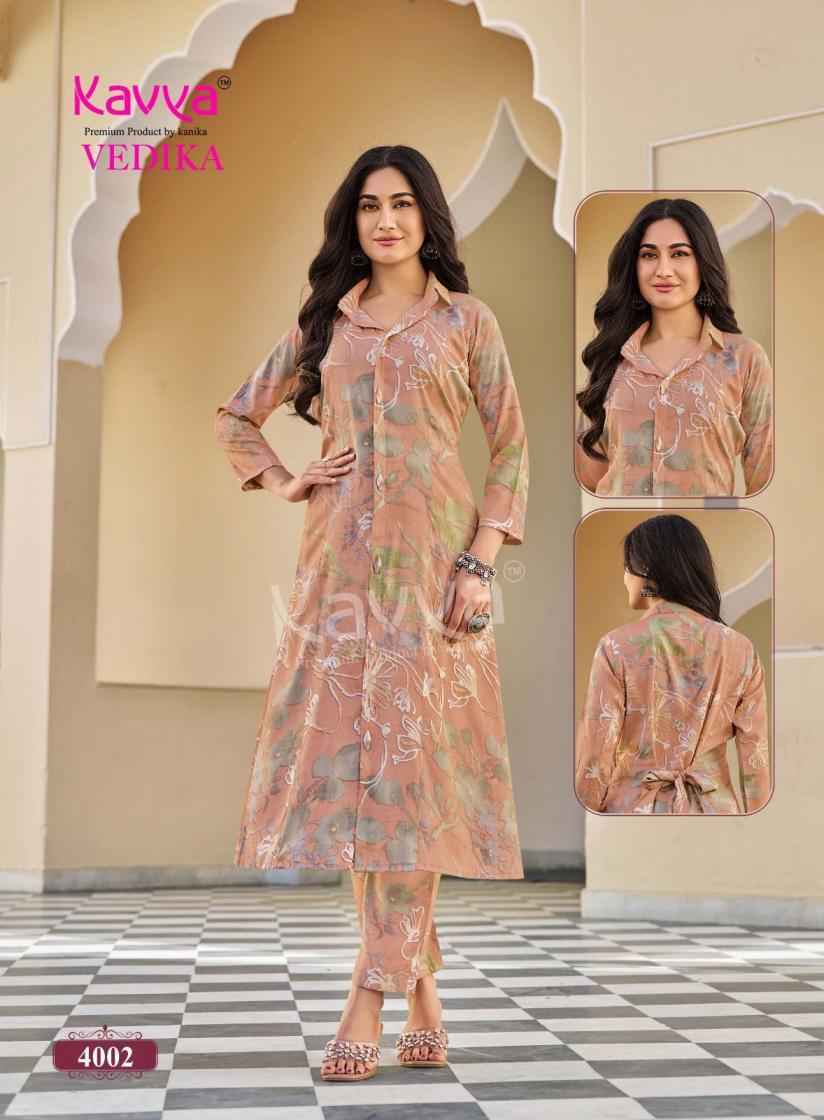 Kavya Vedika Vol-4 Capsule Co Ord Set (10 pcs Catalogue)