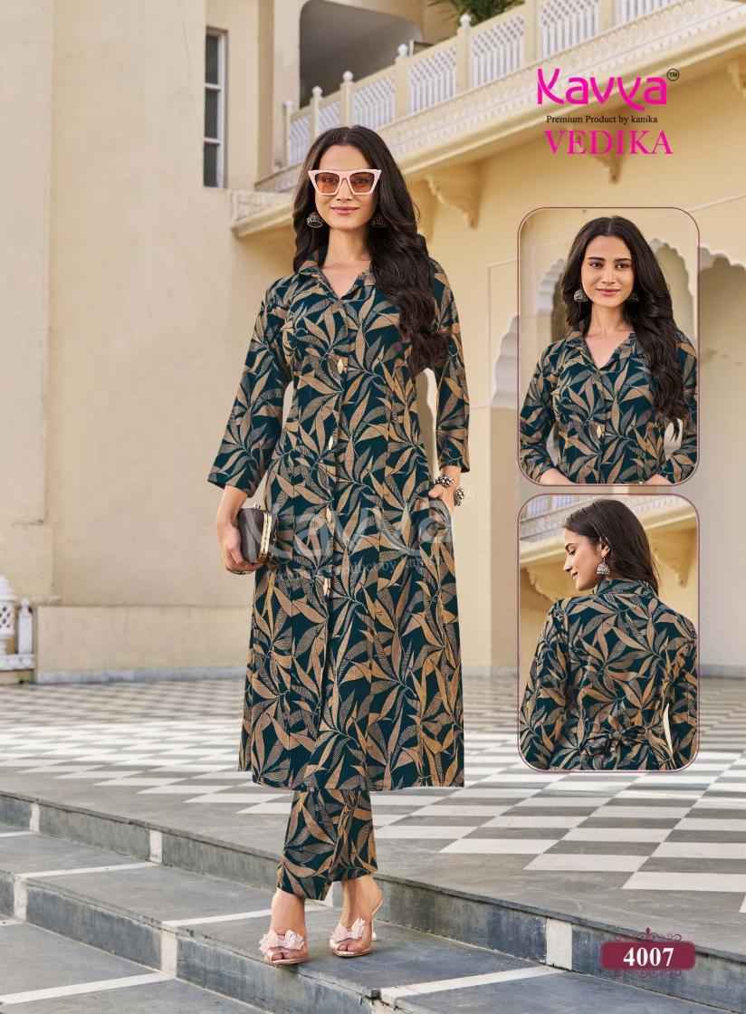 Kavya Vedika Vol-4 Capsule Co Ord Set (10 pcs Catalogue)