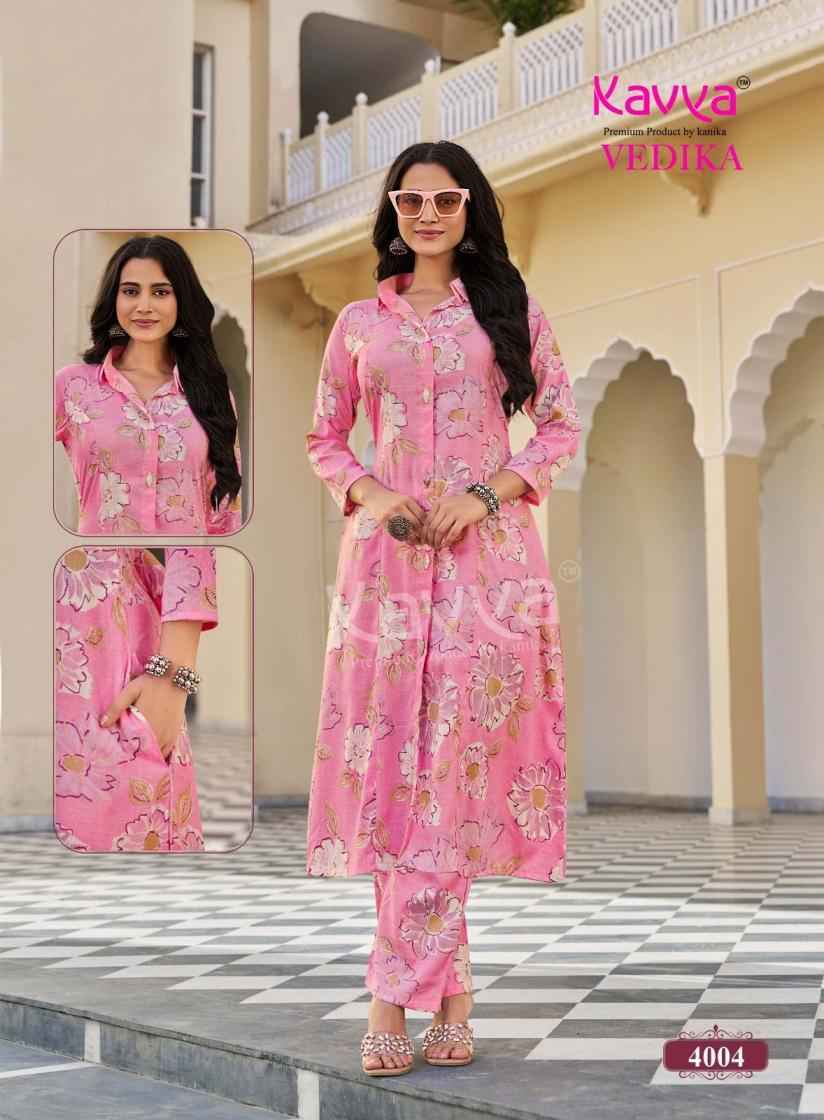 Kavya Vedika Vol-4 Capsule Co Ord Set (10 pcs Catalogue)