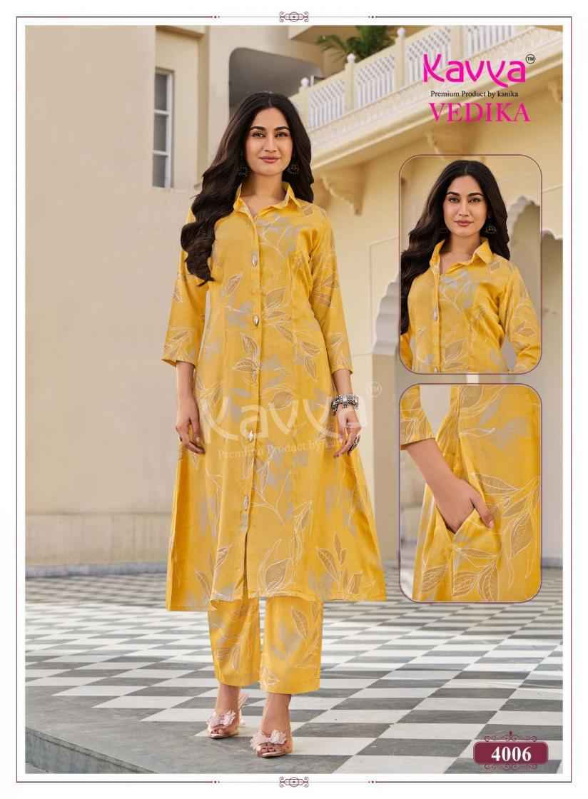Kavya Vedika Vol-4 Capsule Co Ord Set (10 pcs Catalogue)