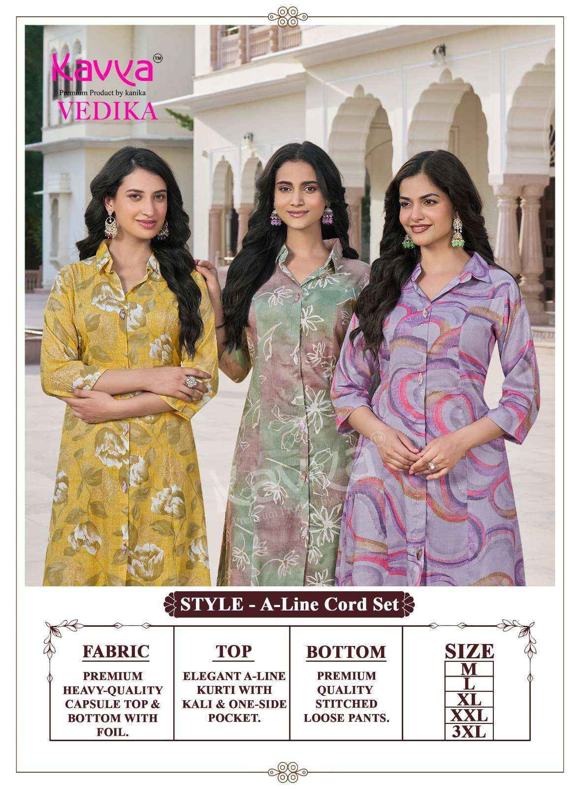 Kavya Vedika Vol-5 Capsule Co Ord Set (10 pcs Catalogue)