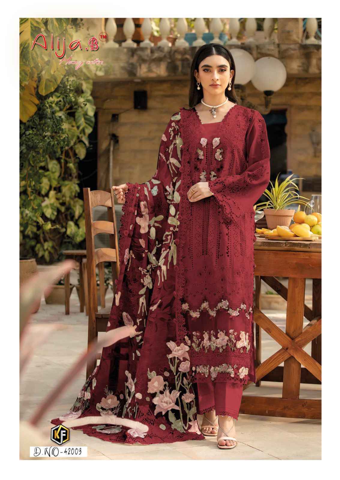 Keval Fab Alija B Vol-42 Readymade Cotton Dress (6 pcs Catalogue)