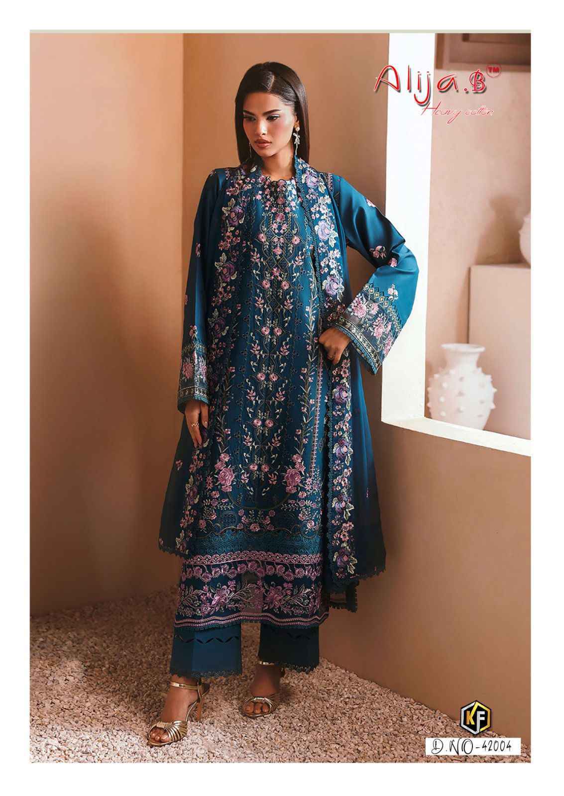 Keval Fab Alija B Vol-42 Readymade Cotton Dress (6 pcs Catalogue)