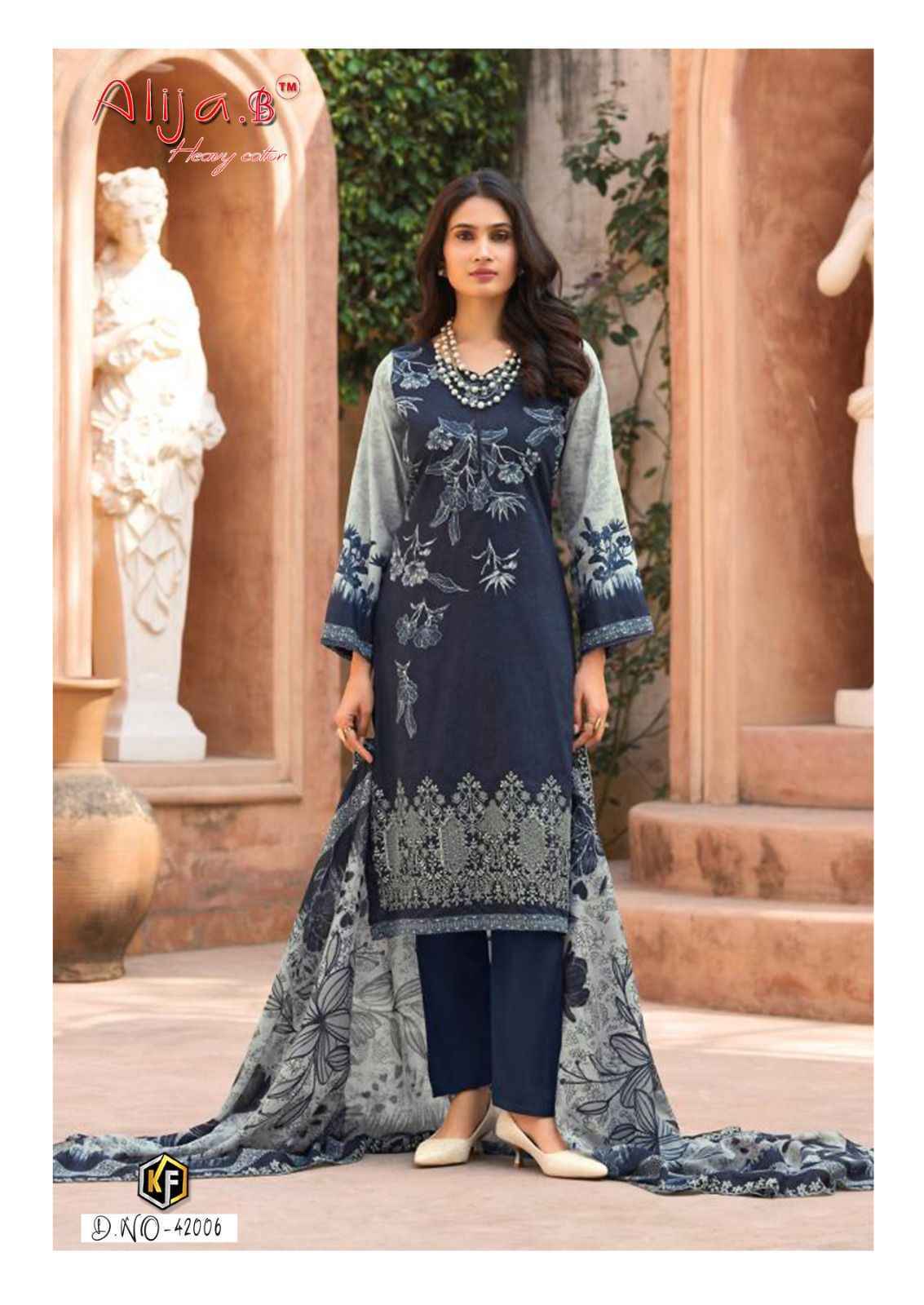 Keval Fab Alija B Vol-42 Readymade Cotton Dress (6 pcs Catalogue)