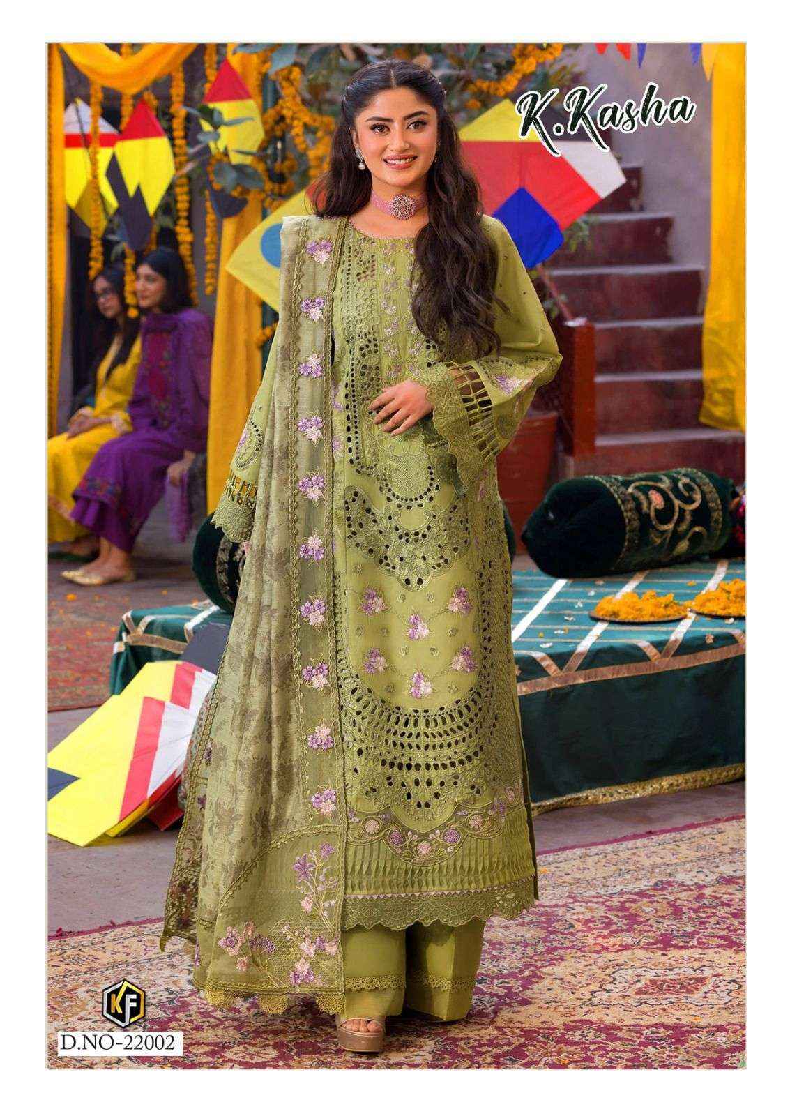 Keval Fab K Kasha Vol-22 Readymade Cotton Dress (6 pcs Cataloge)