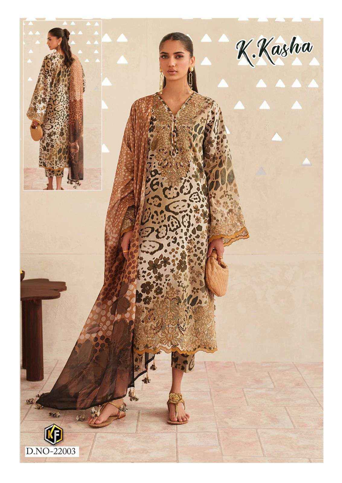Keval Fab K Kasha Vol-22 Readymade Cotton Dress (6 pcs Cataloge)