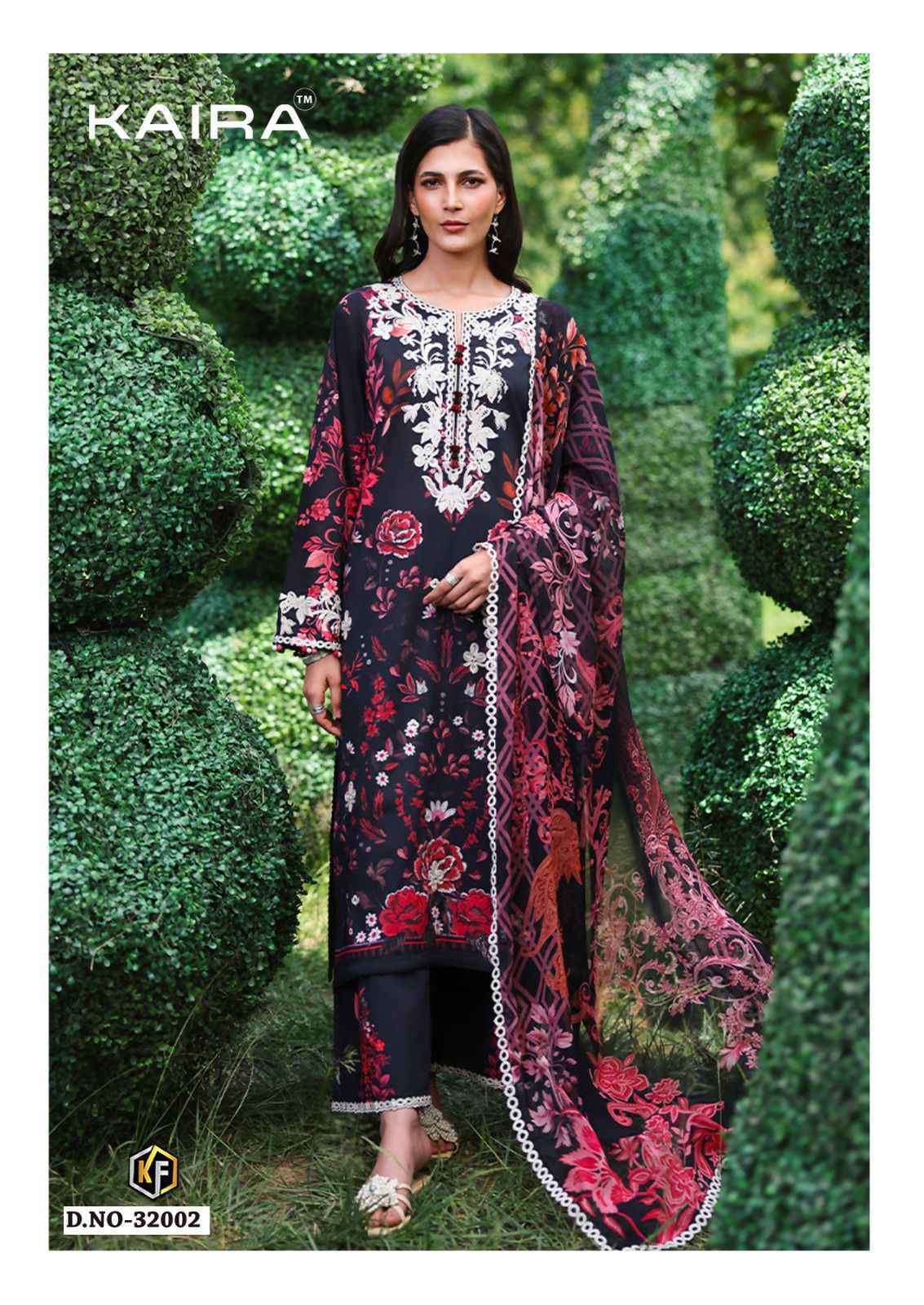 Keval Fab Kaira Vol-32 Lawn Cotton Dress Material (6 pcs Catalogue)