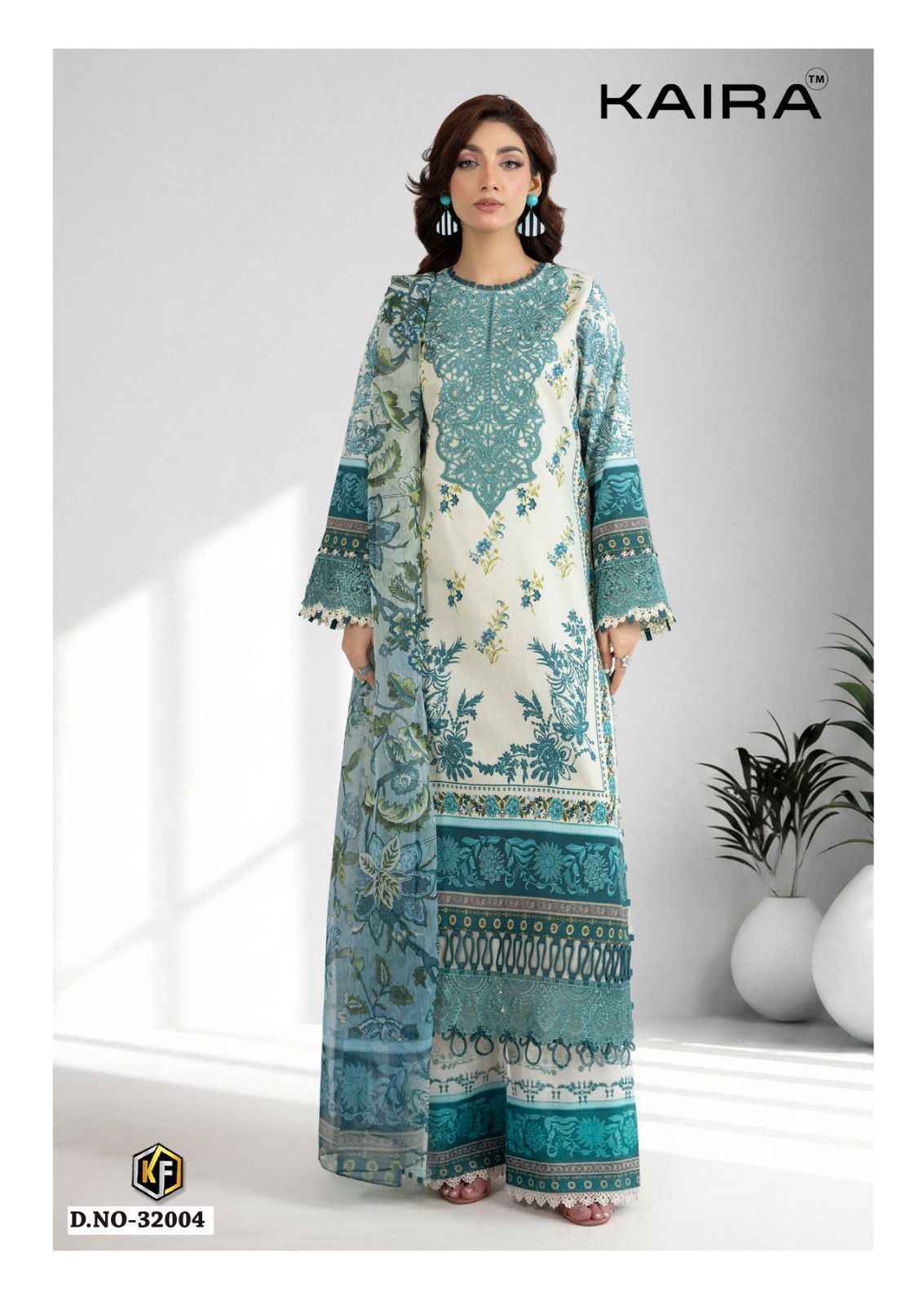 Keval Fab Kaira Vol-32 Lawn Cotton Dress Material (6 pcs Catalogue)