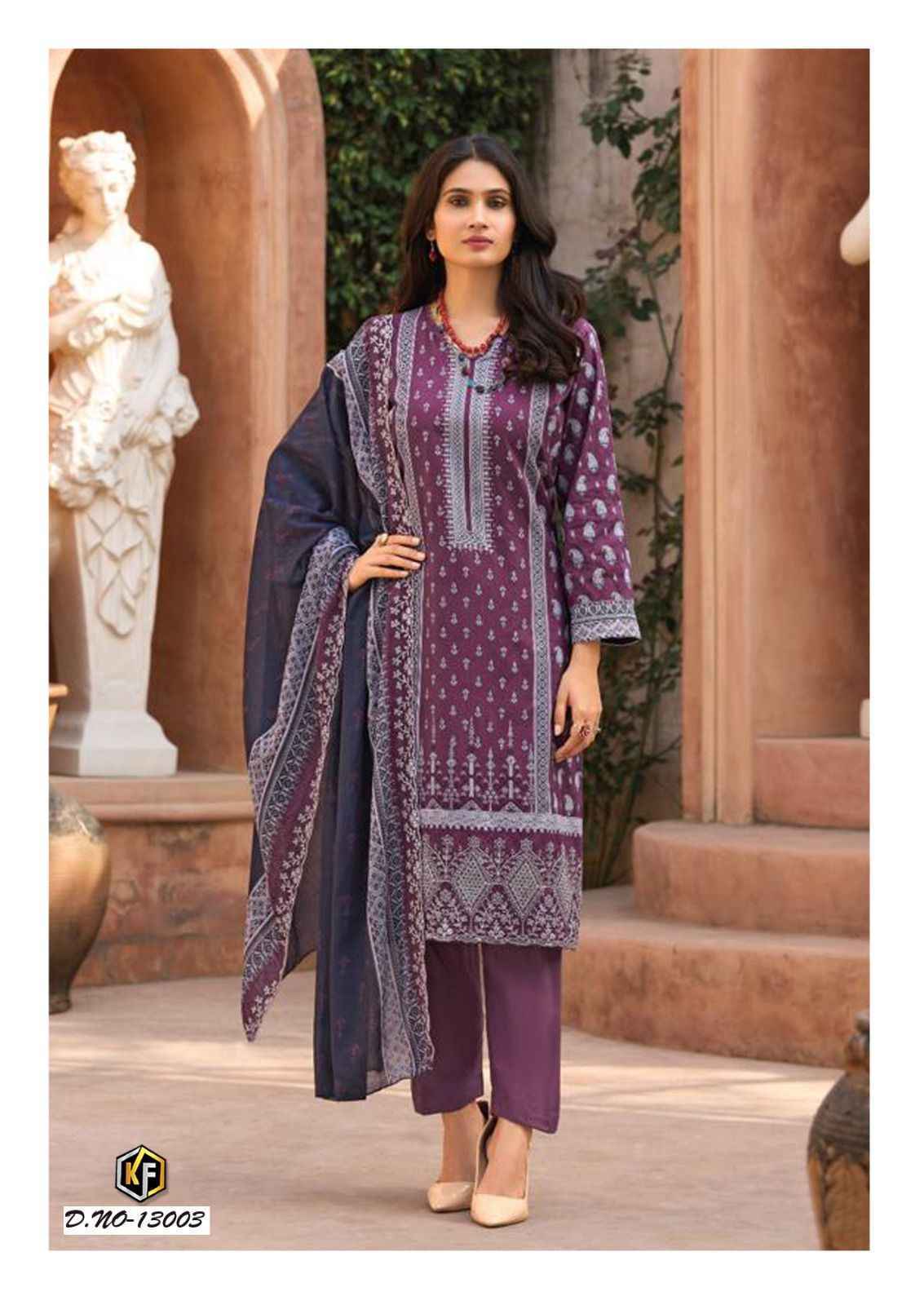 Keval Fab Kaneez Vol-13 Readymade Cotton Dress (6 pcs Catalogue)