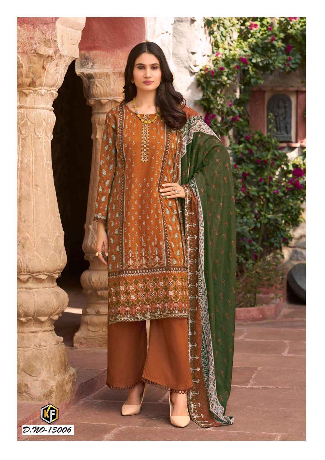 Keval Fab Kaneez Vol-13 Readymade Cotton Dress (6 pcs Catalogue)