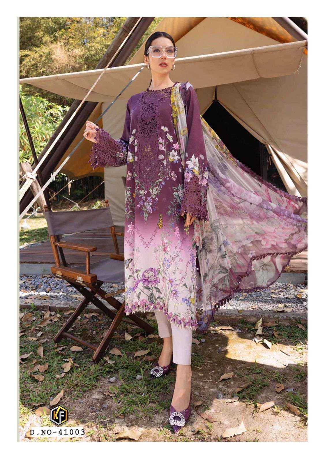 Keval Fab Maria B Vol-41 Cotton Readymade Suit (6 pcs Catalogue)